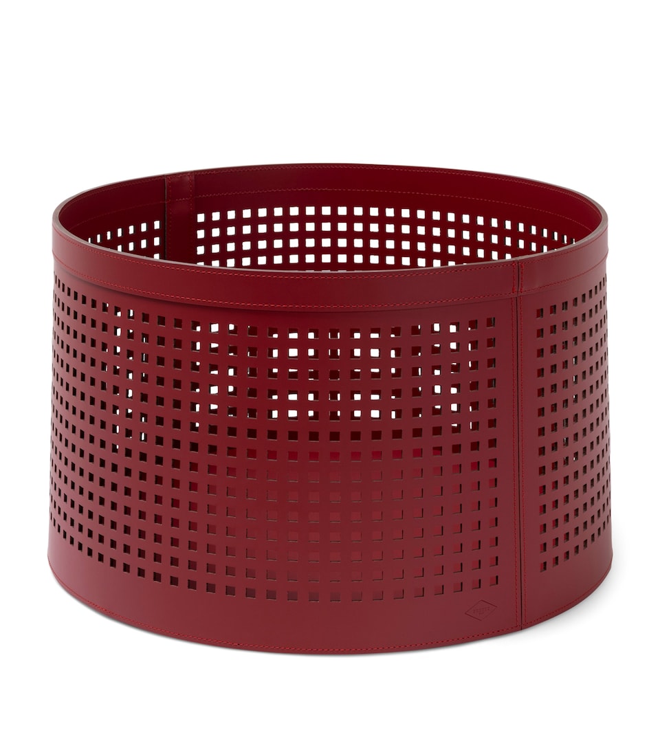 Frette Cubo Basket (48cm) Red Terra