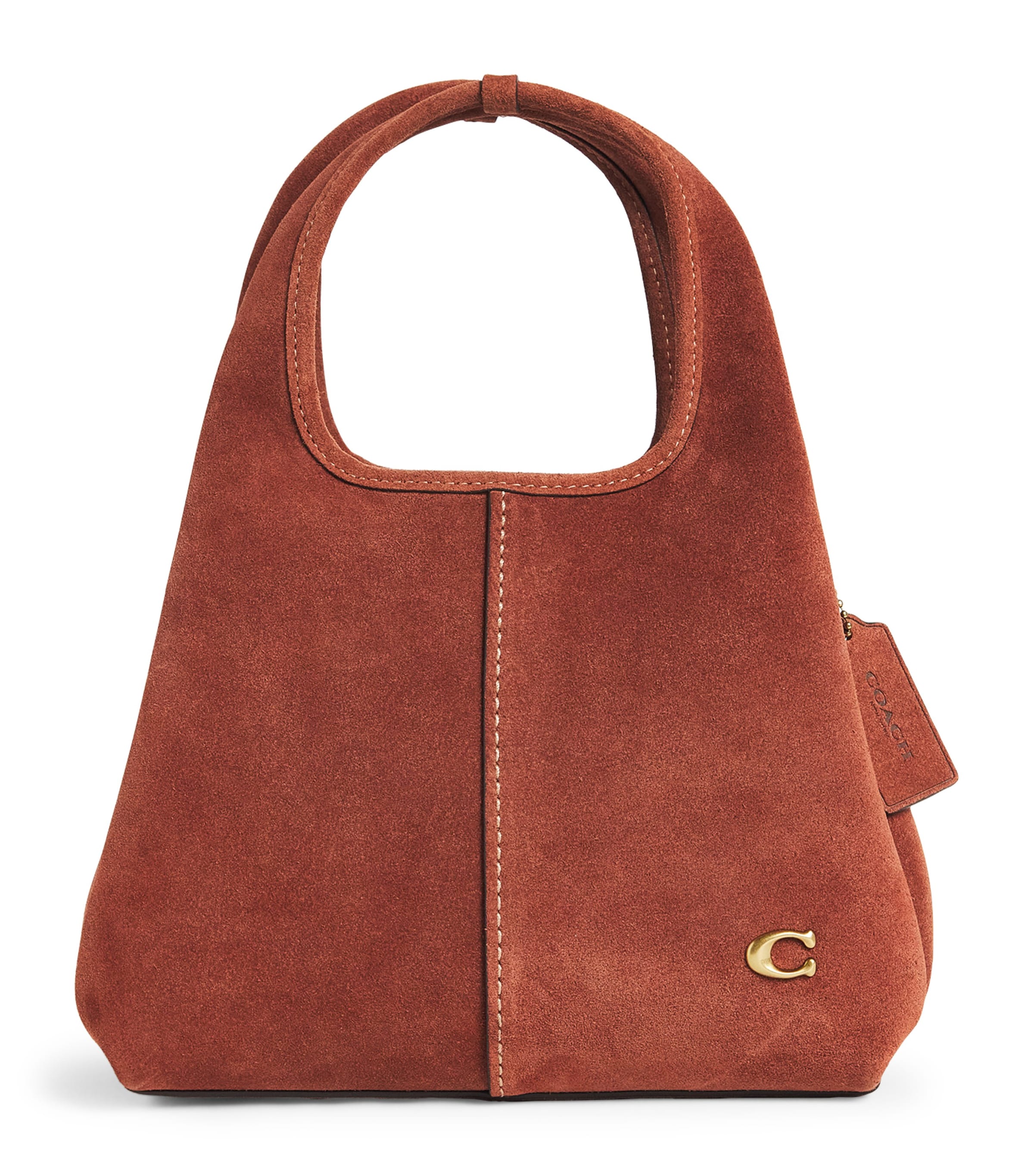 Coach Large Suede Lana 23 Top-Handle Bag