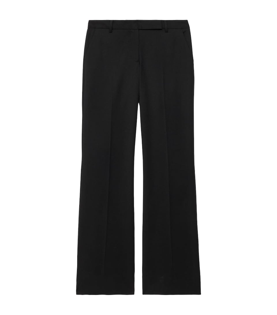 AllSaints Womens Solace Bootcut Trousers Black