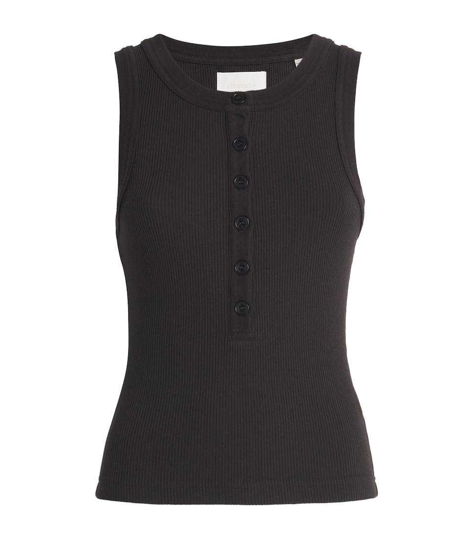 Cotton-Blend Caralyn Tank Top