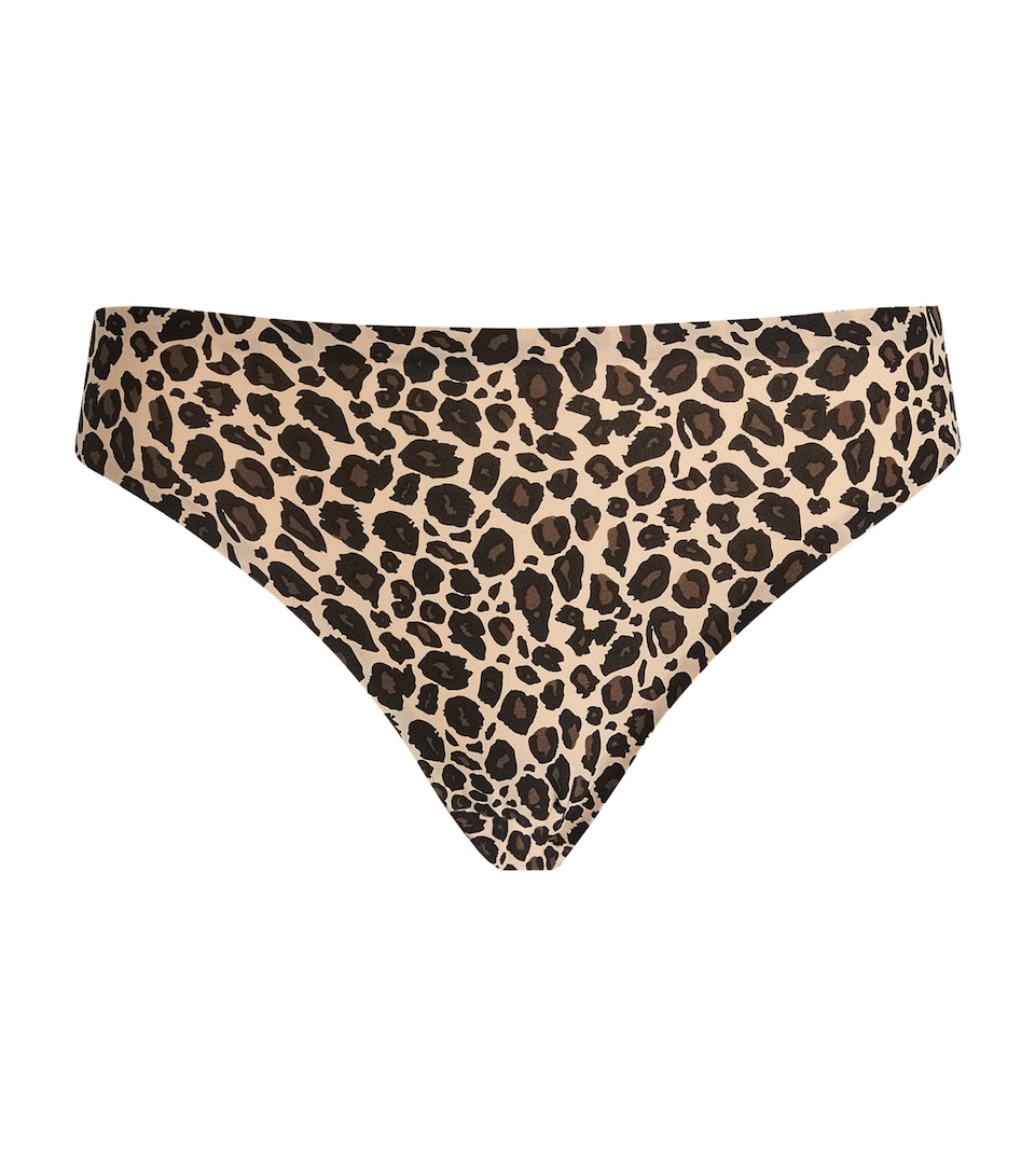 SoftStretch Animal-Print Thong