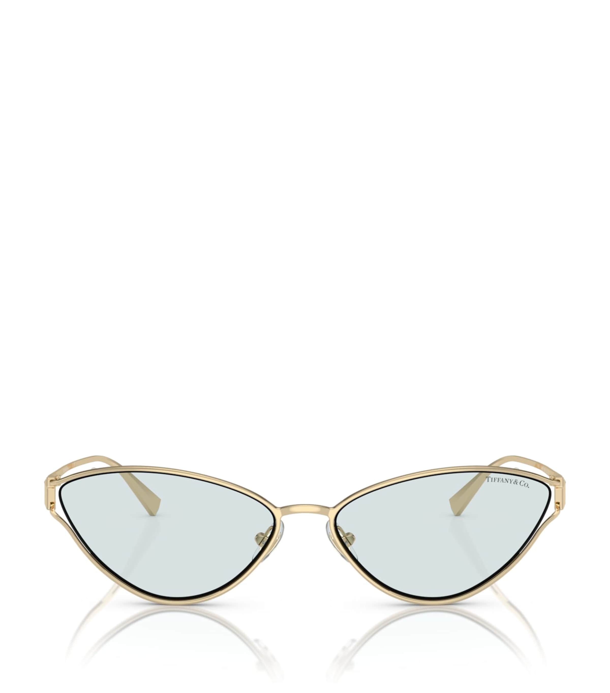 Tiffany & Co. Metal Cat Eye Sunglasses