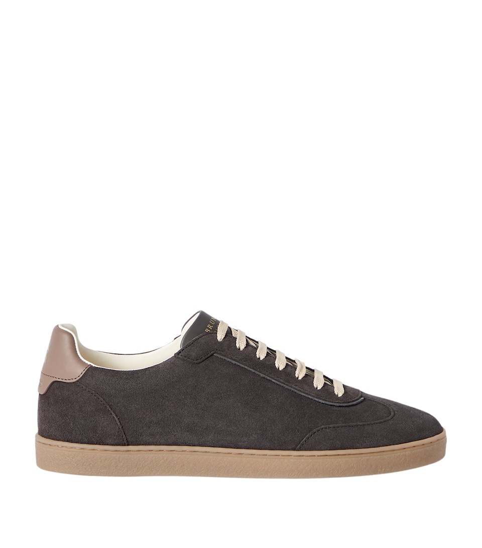 Brunello Cucinelli Suede Low-Top Sneakers