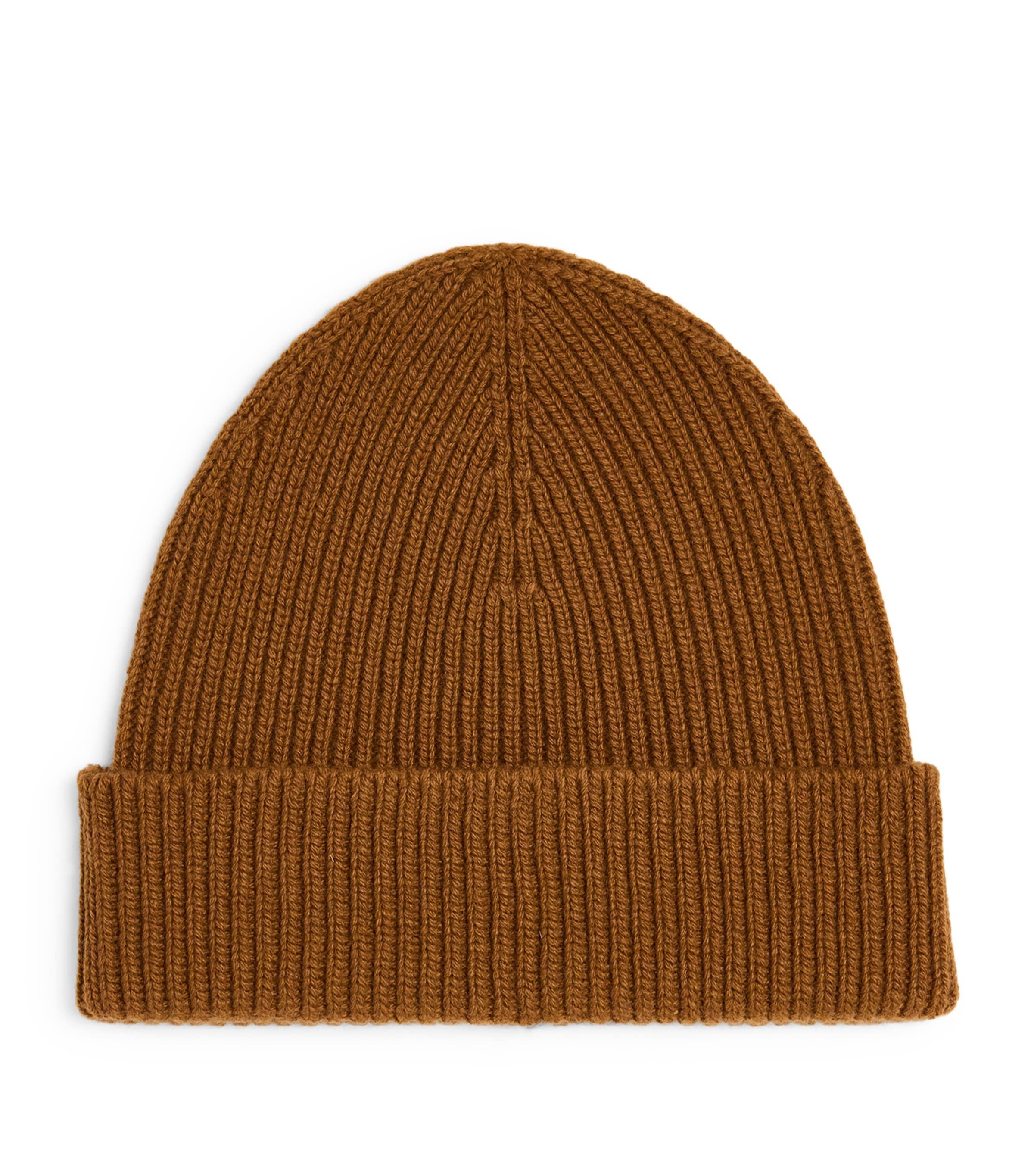 Cashmere Ribbed Beanie