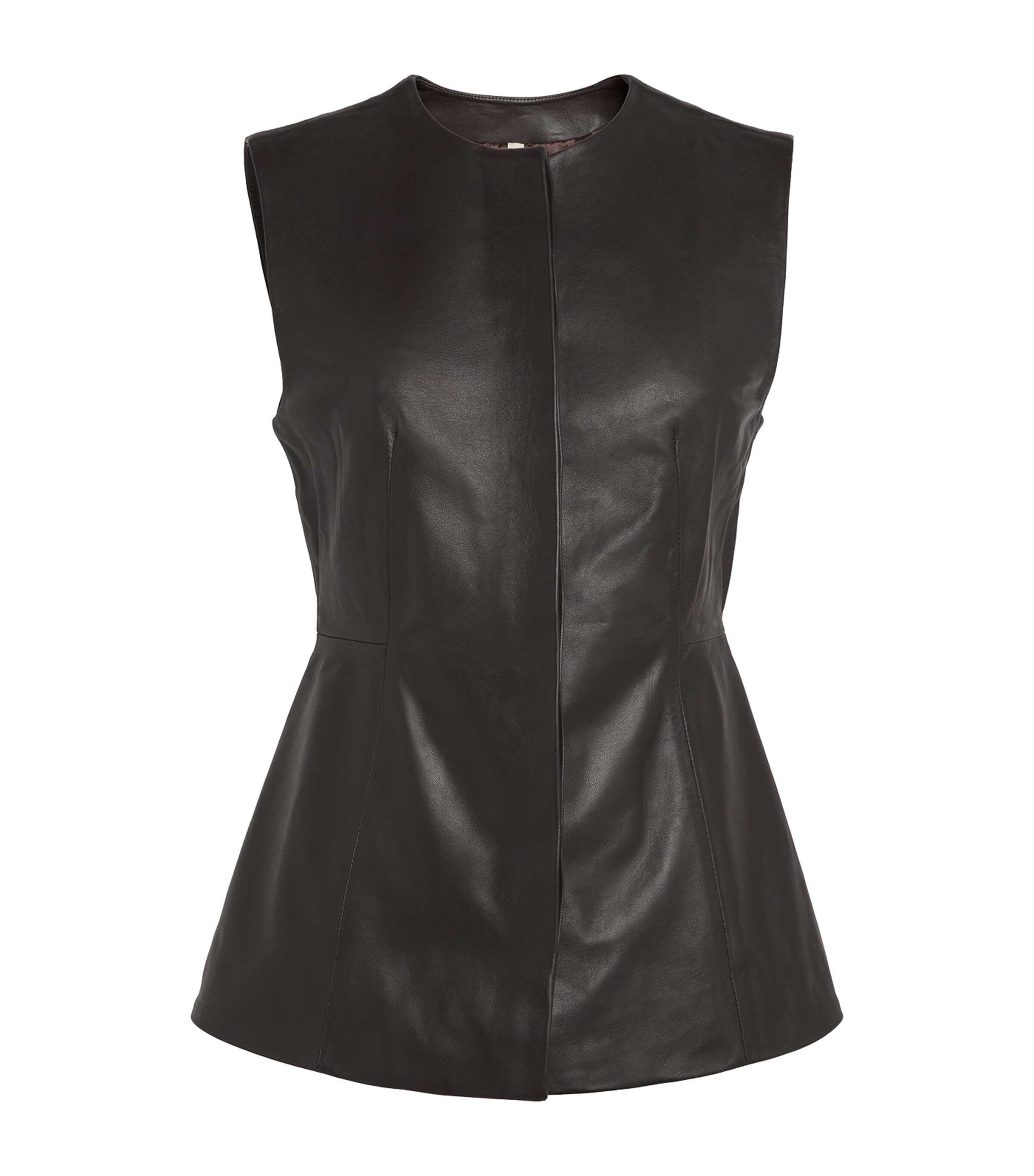 Leather Bodice Top