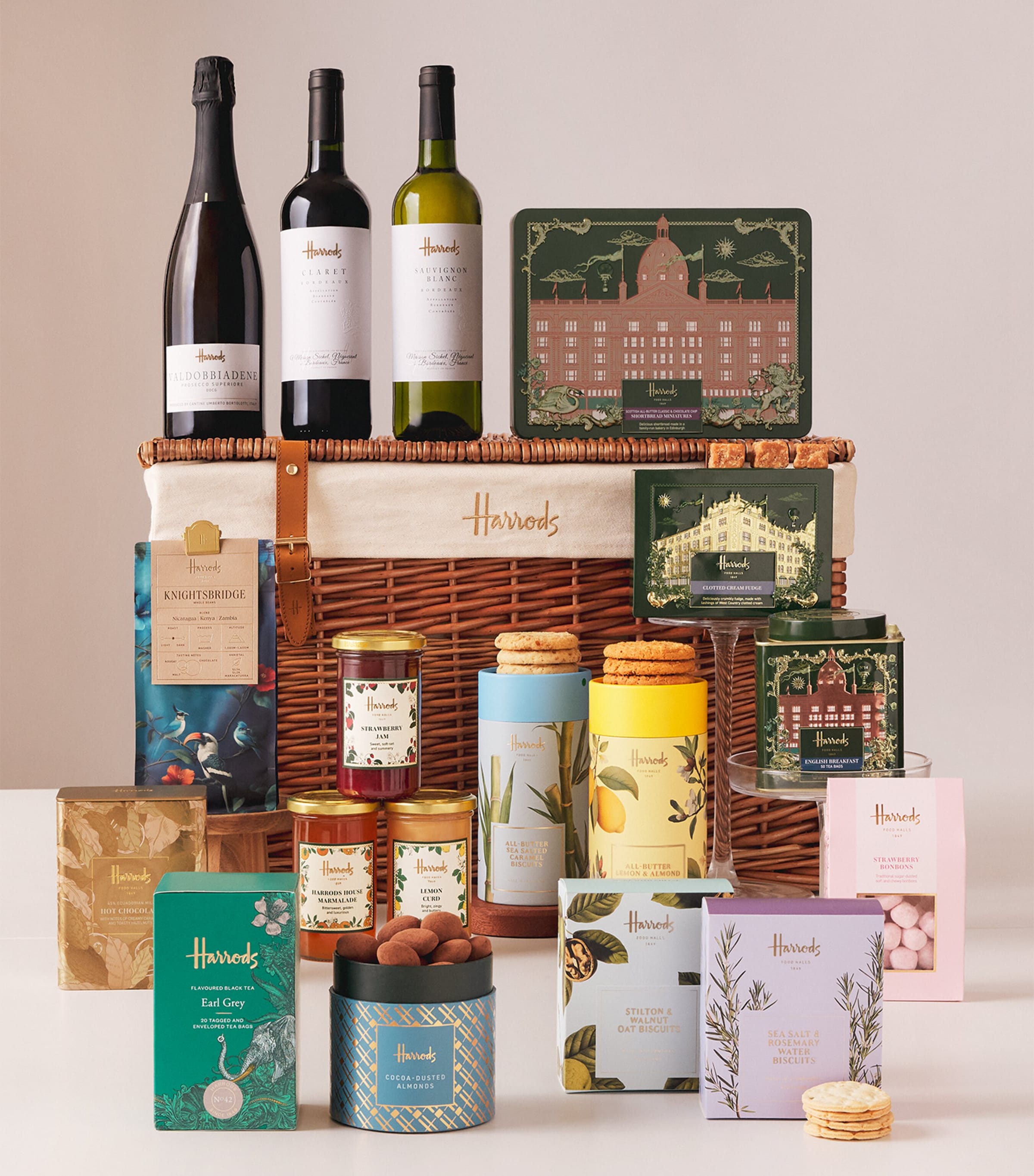 Harrods The Classic Food & Wine Hamper