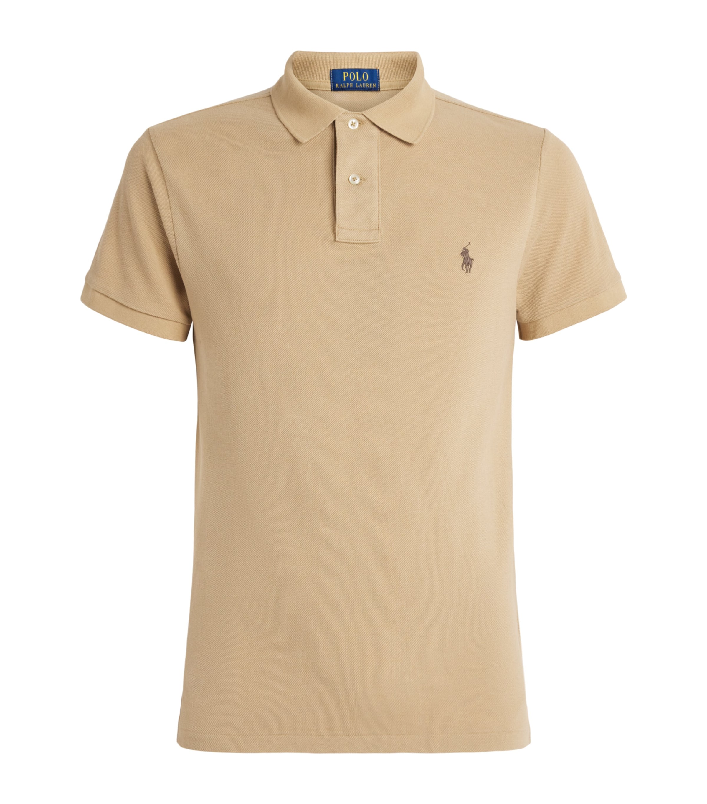 Polo Ralph Lauren Mens Cotton Mesh Slim-Fit Polo Shirt Vintage