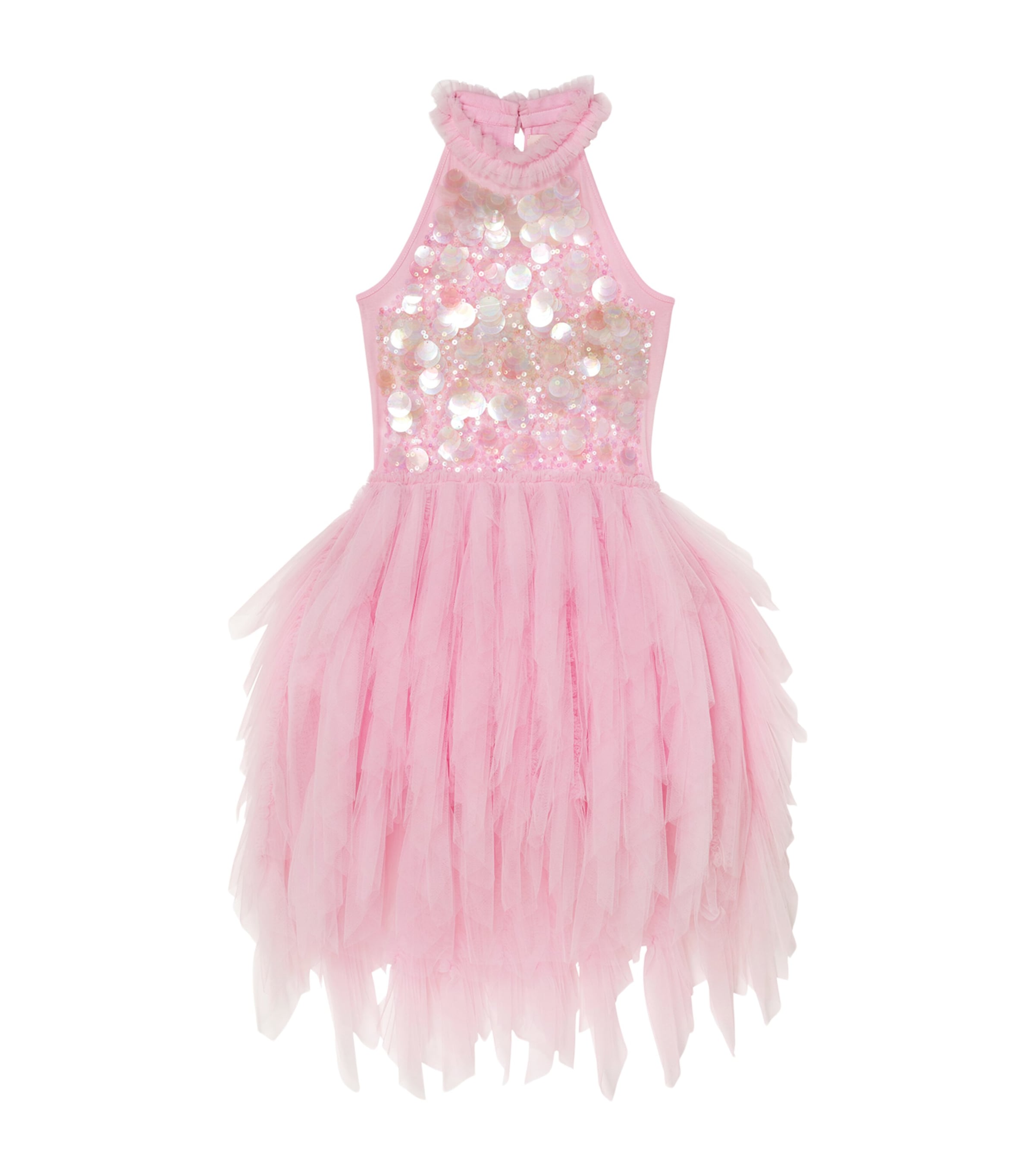 Tutu Du Monde Tulle Embellished Sunset Bliss Dress (2-11 Years) Candy Floss