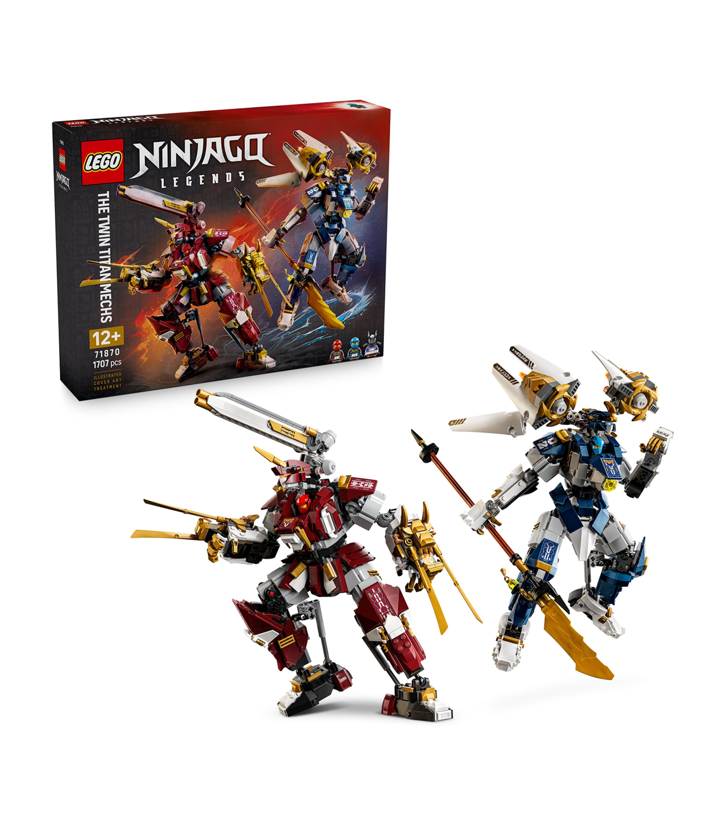 Lego NINJAGO The Twin Titan Mechs Building Toy 71870