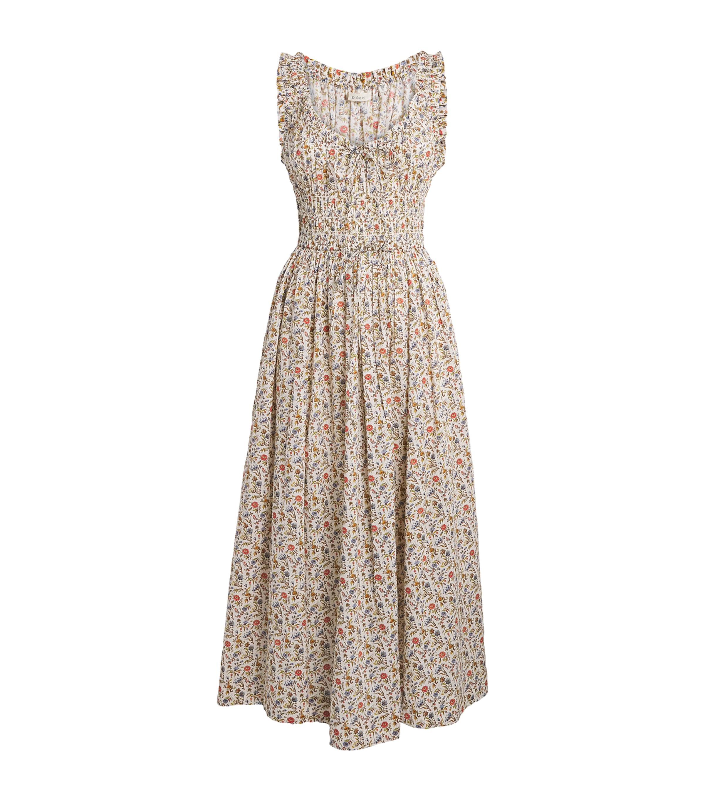 Organic Cotton Floral Emmaretta Maxi Dress