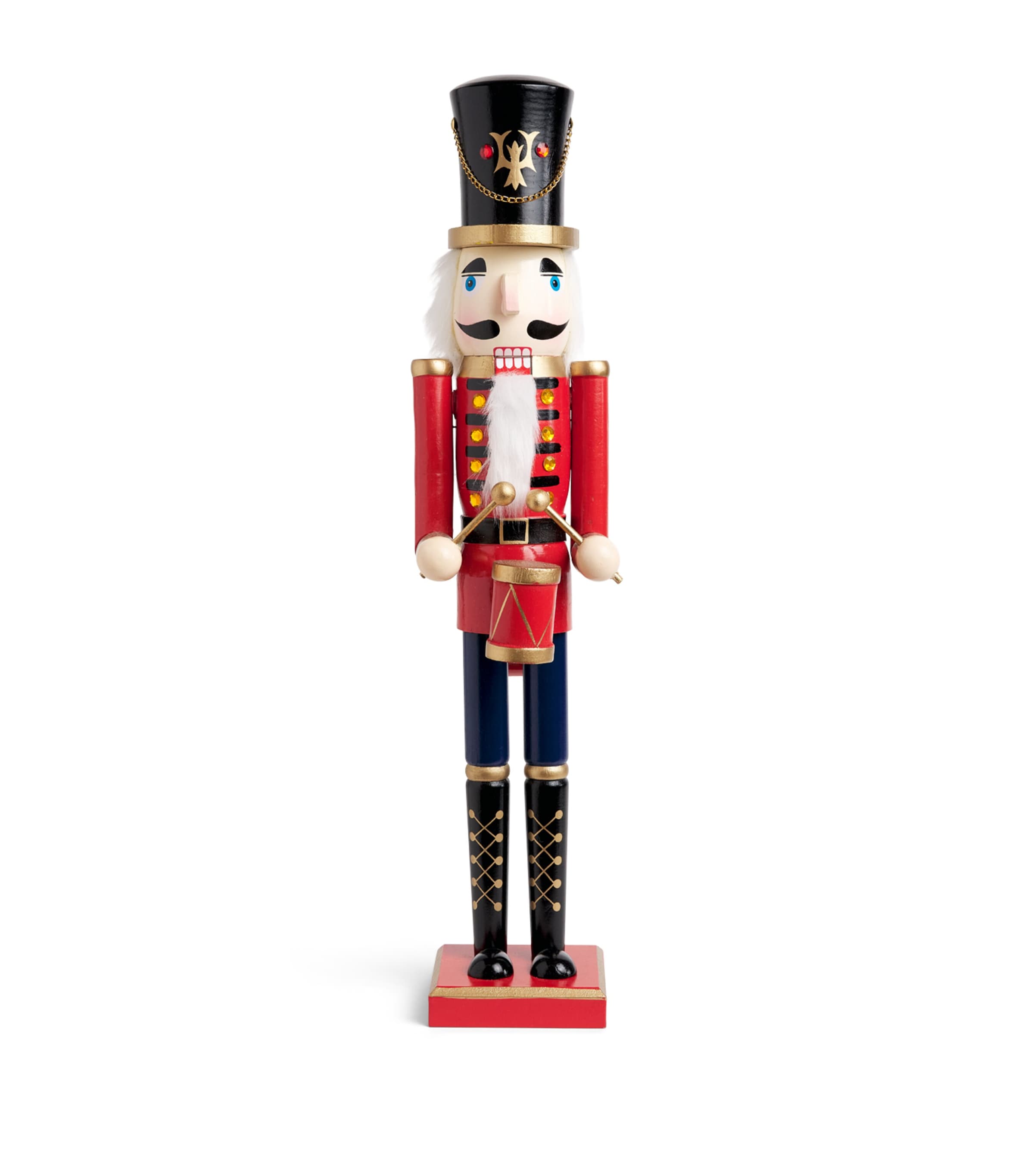 Harrods Wood Nutcracker Drummer Ornament