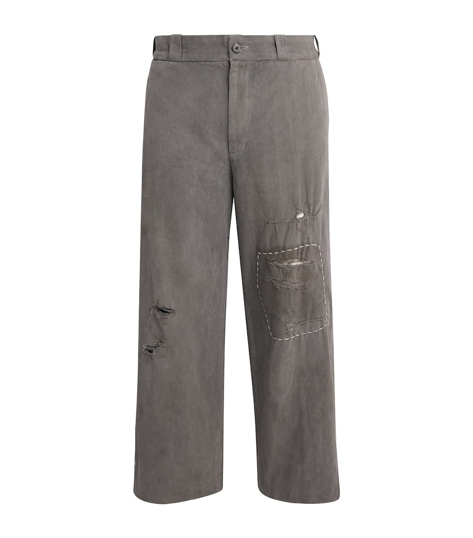 Cotton-Linen Soso’s Repaired Trousers