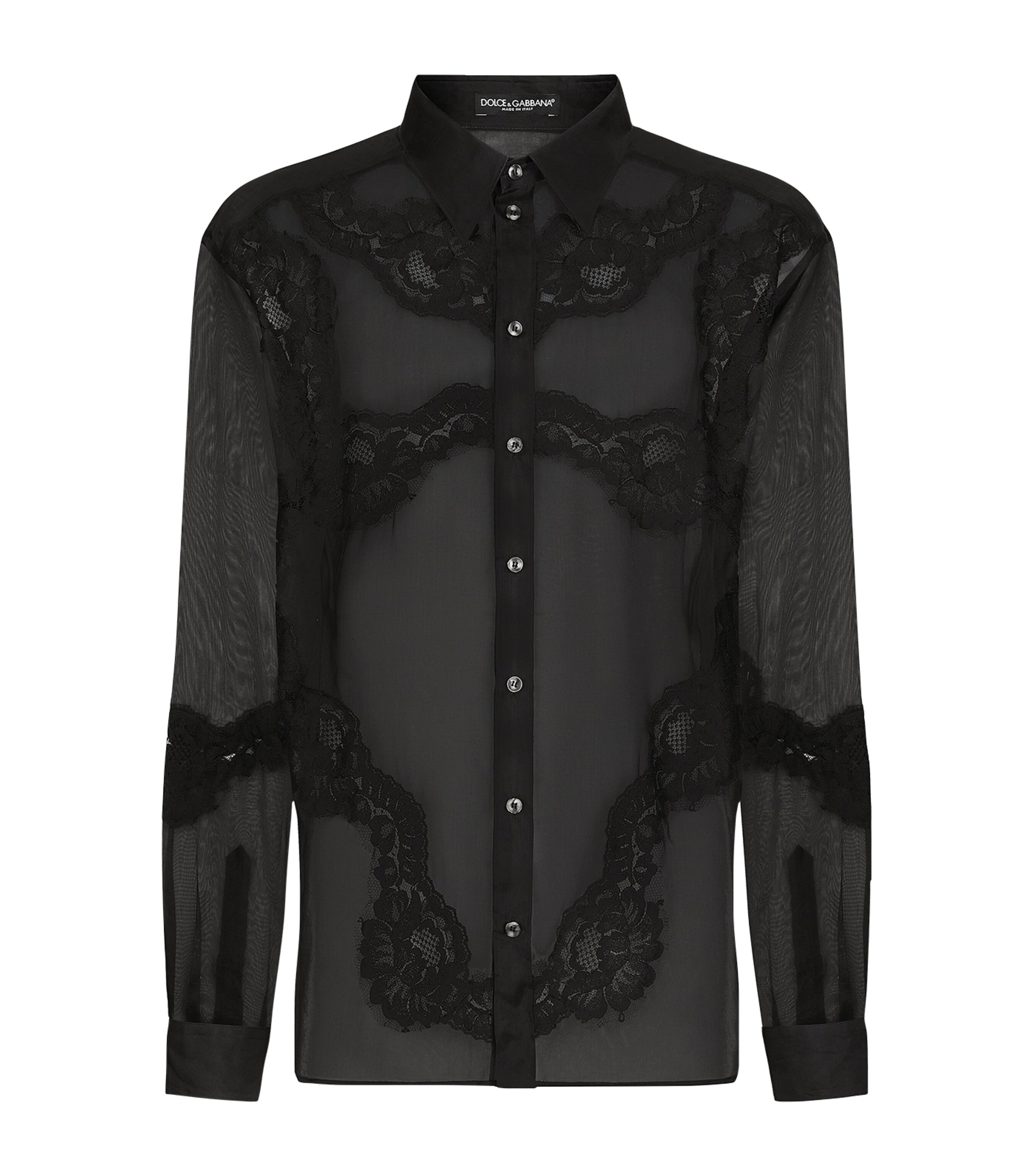 Lace-Trim Shirt