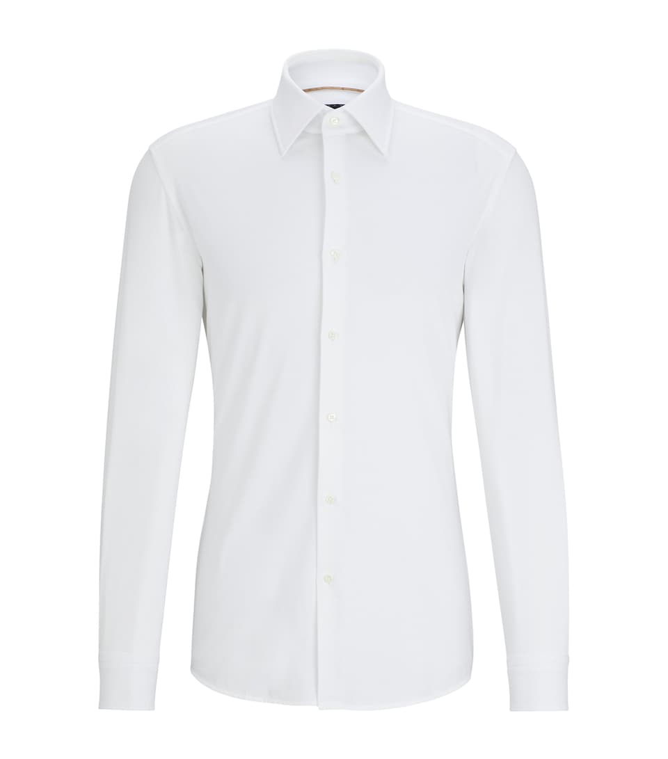 Stretch-Cotton Slim Shirt