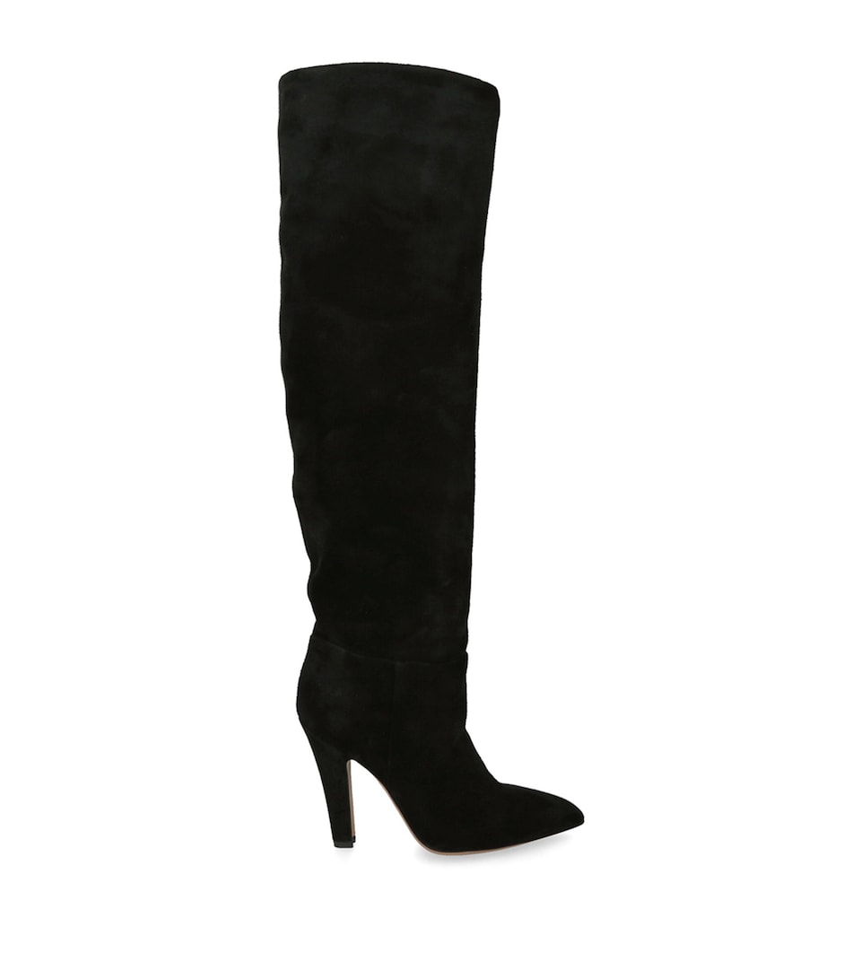 Suede Elsa Knee-High Boots 100