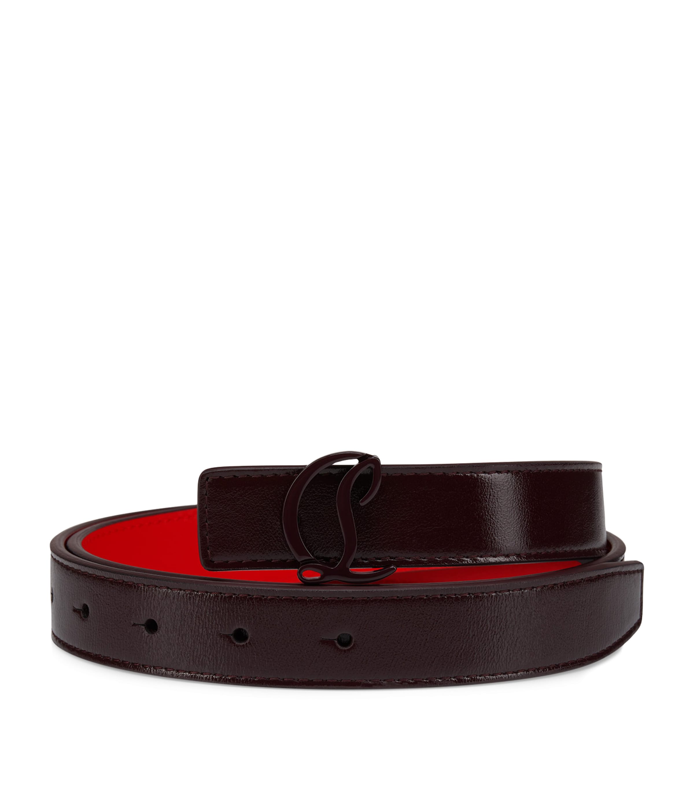 Loubi54 Leather Reversible Belt