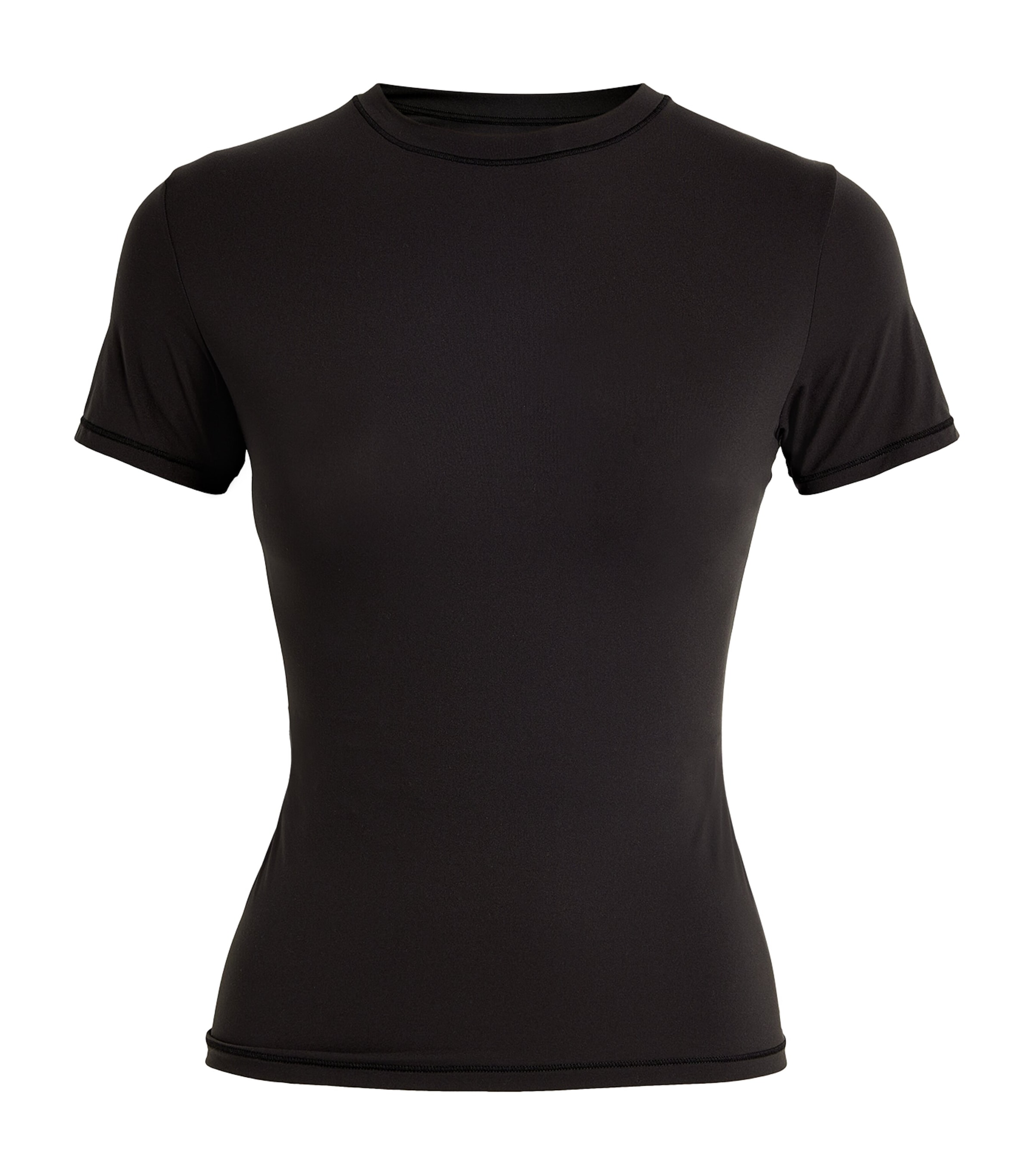 Skims Womens Fits Everybody Short-Sleeve T-Shirt Onyx