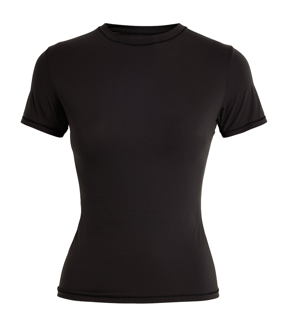 Skims Womens Fits Everybody Short-Sleeve T-Shirt Onyx