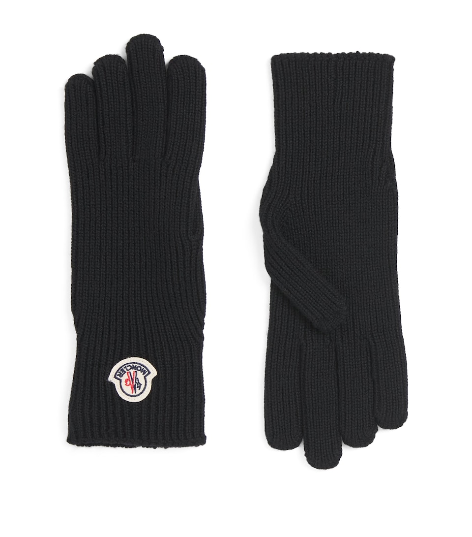 Wool Logo Gloves