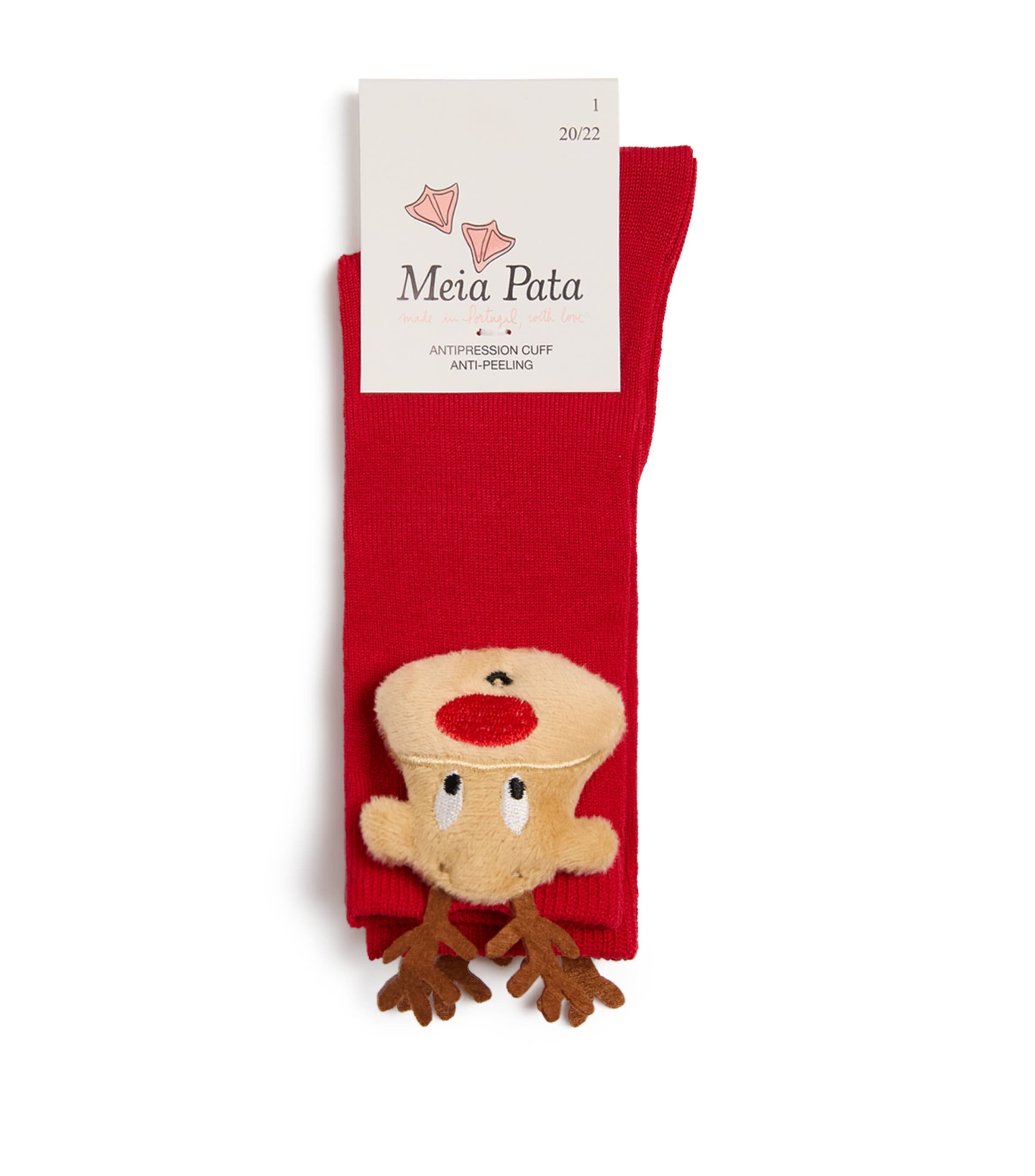 Reindeer Knee-High Socks