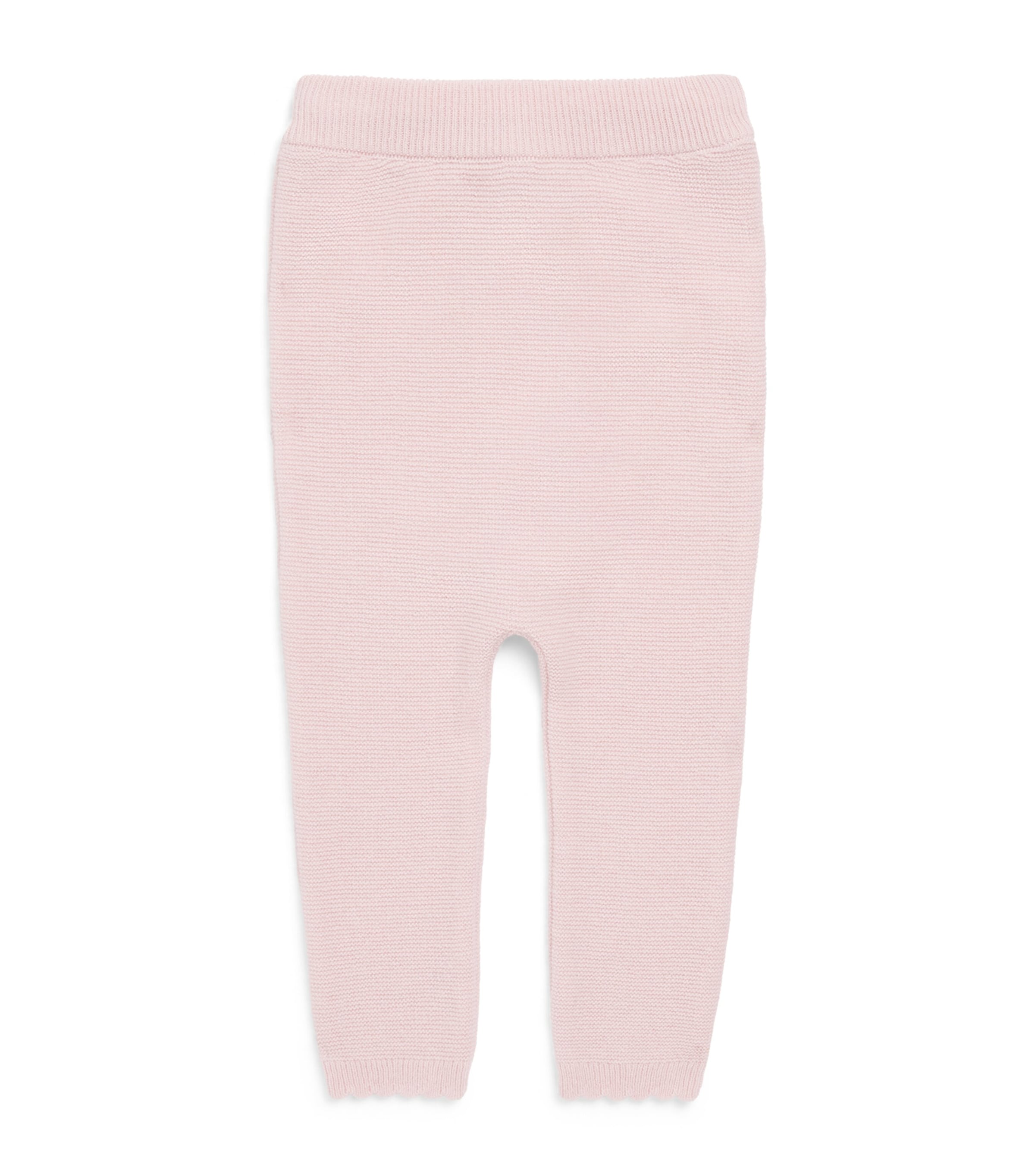 Patachou Fawn Intarsia Trousers (1-24 Months) Sweet Pink