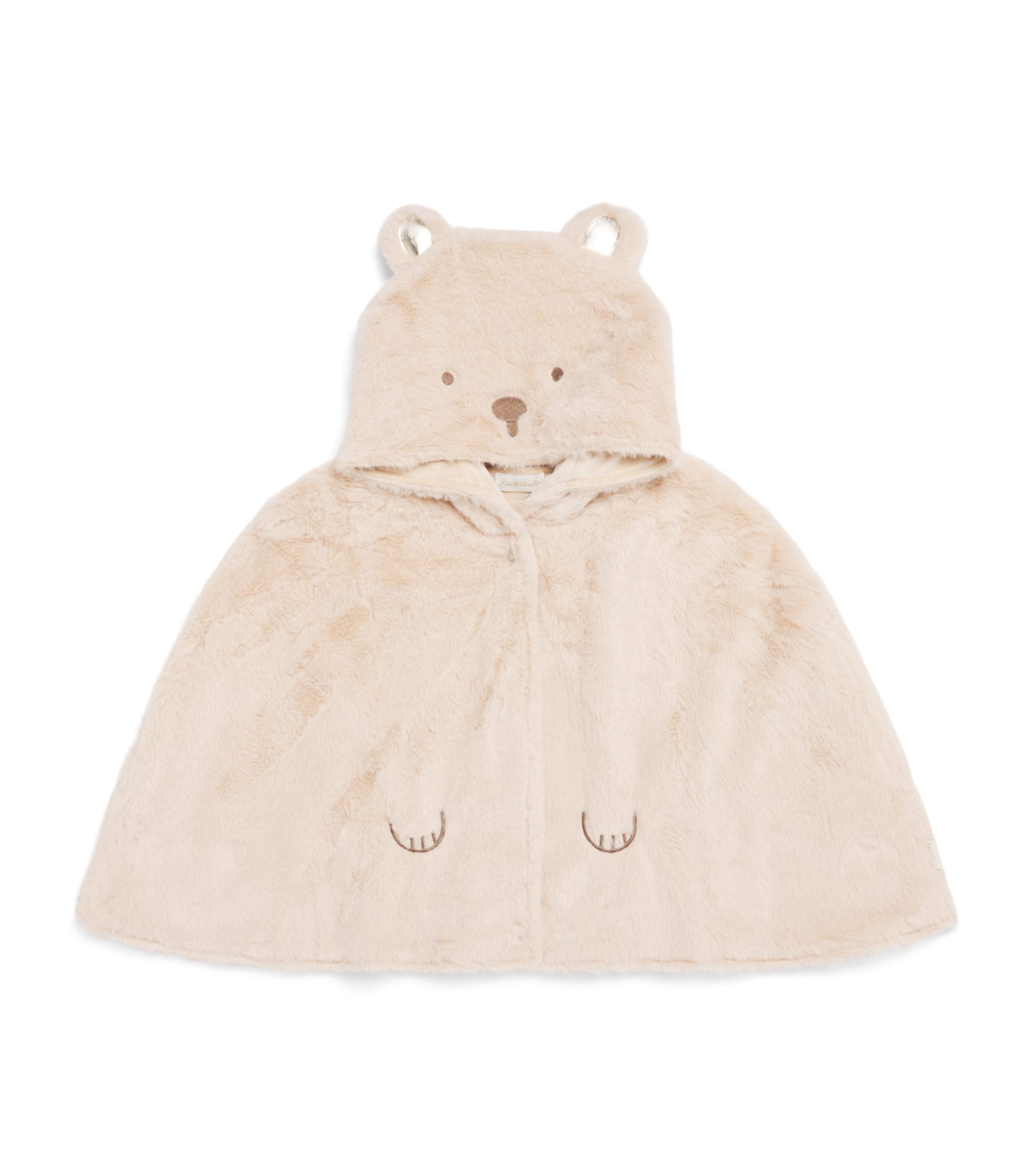Rockahula Fluffy Teddy Bear Cape (3-10 Years) Brown