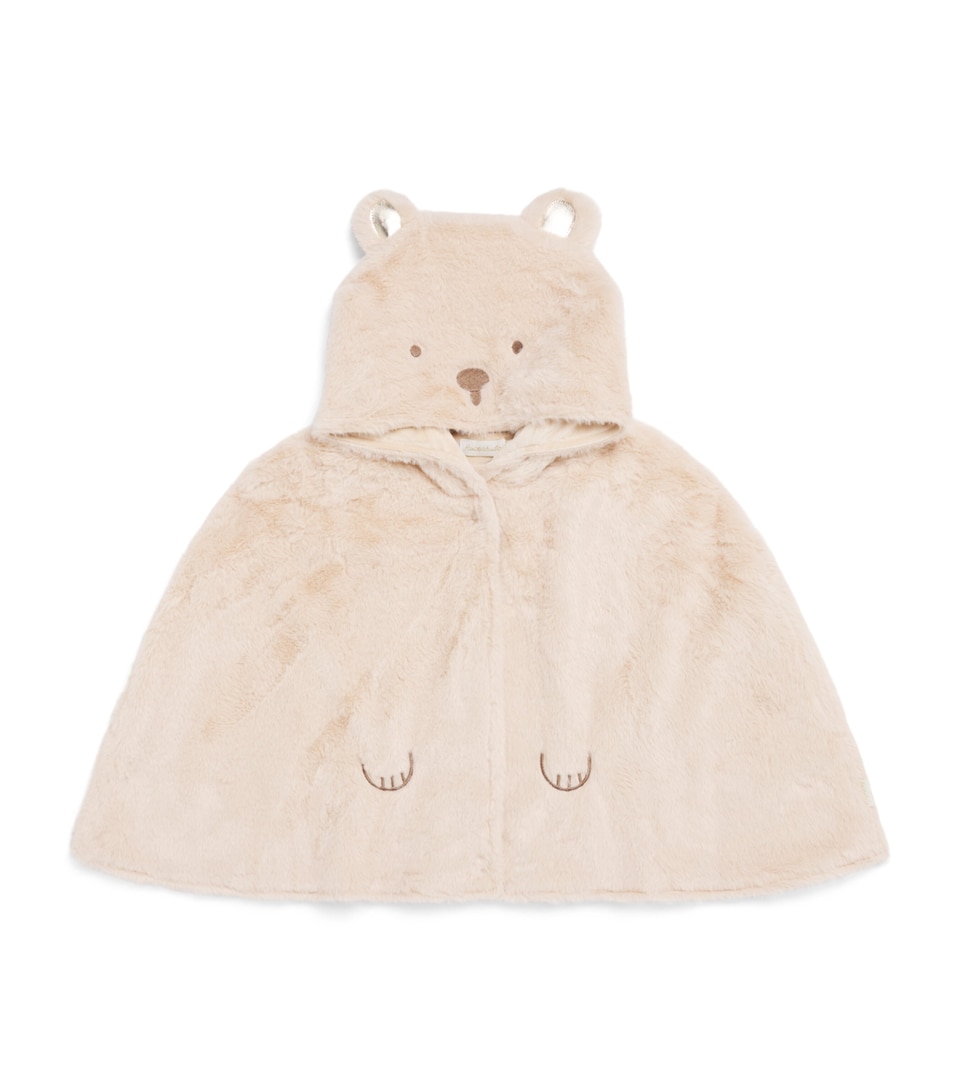 Rockahula Fluffy Teddy Bear Cape (3-10 Years) Brown