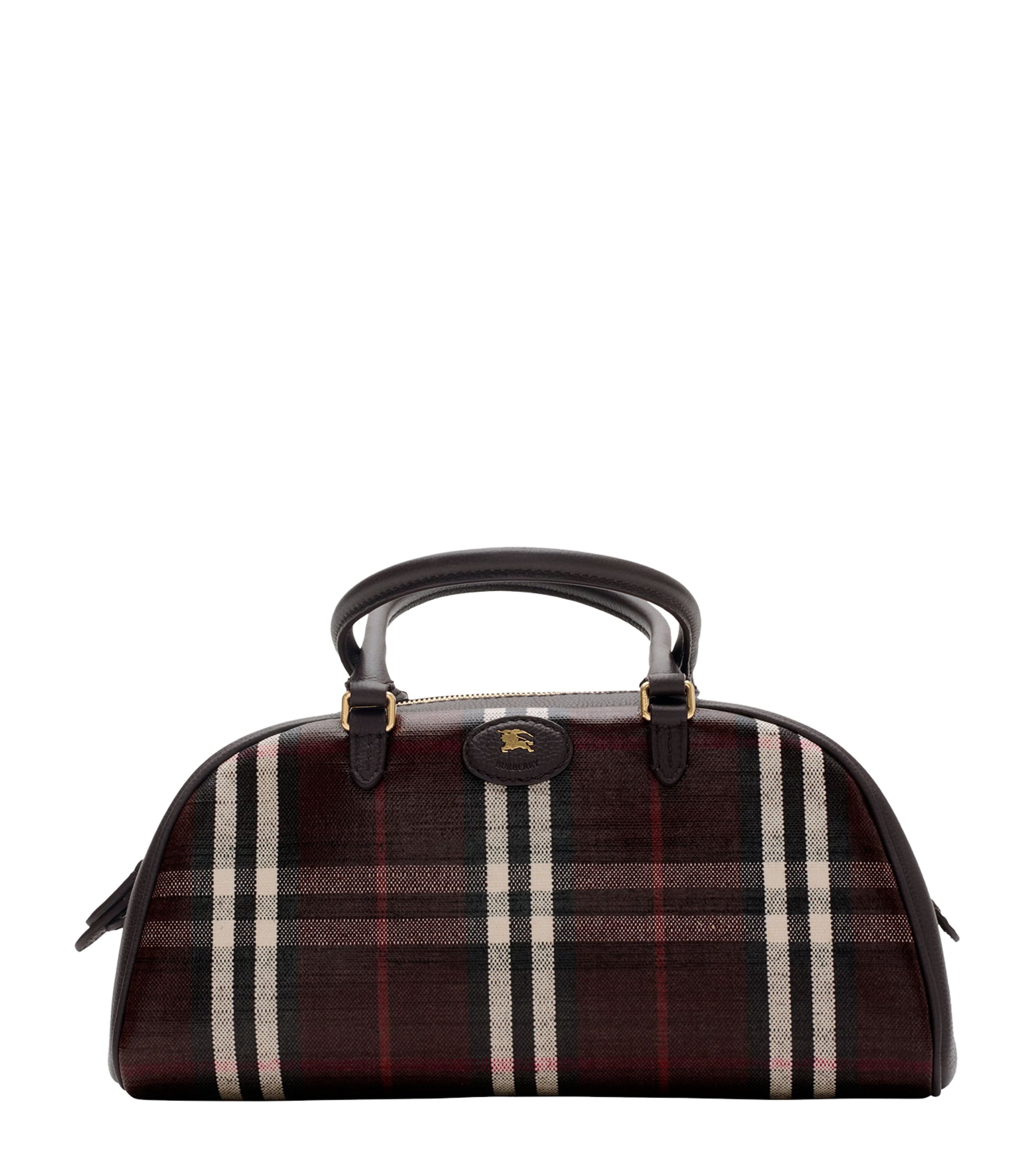 Medium Check Highlands Top-Handle Bag