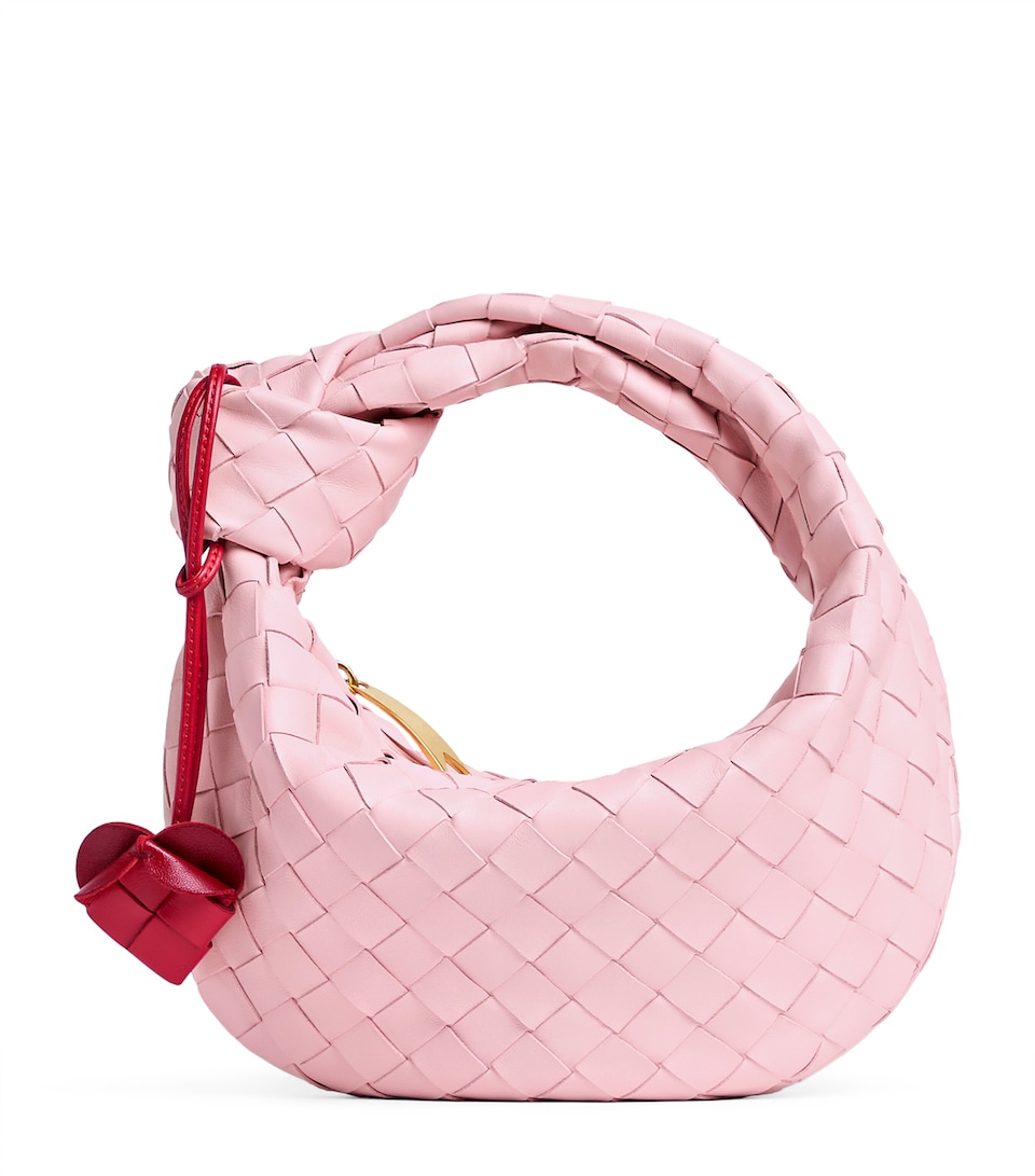 Mini Leather Intrecciato Jodie Top-Handle Bag