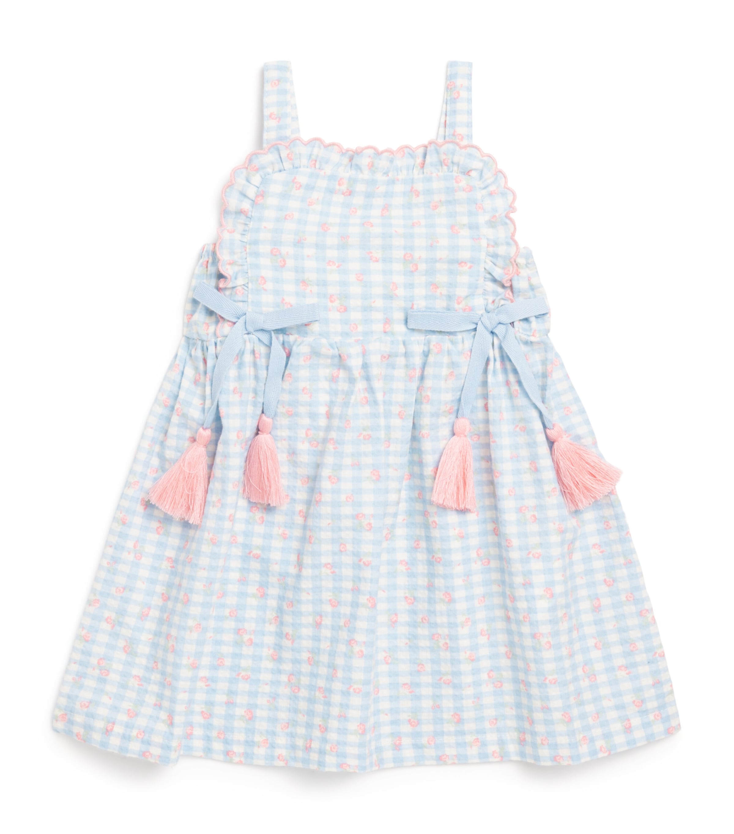 Cotton Tassel Dress (3-36 Months)