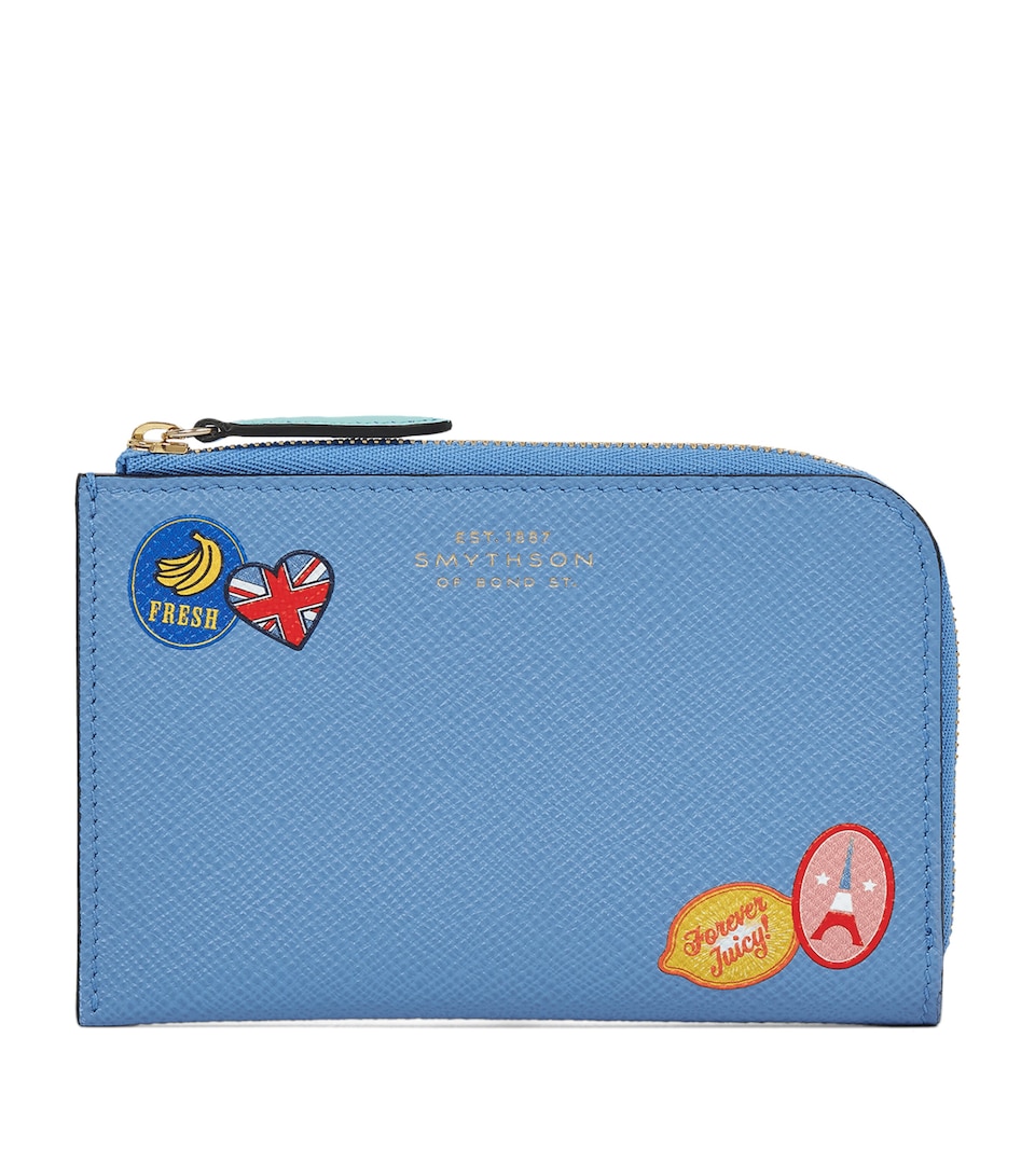 Panama Leather Small Stickers Pouch