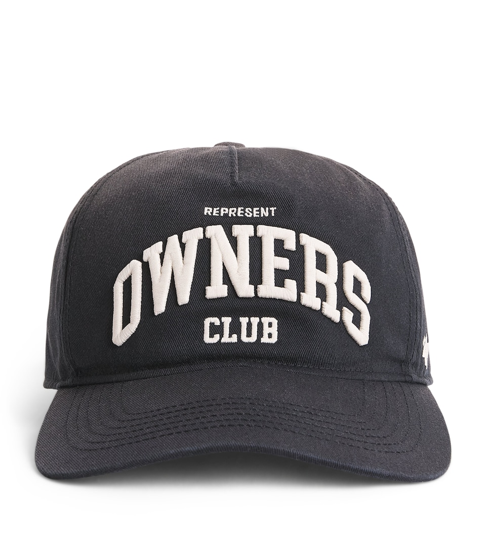 Represent Cotton Owners Club Baseball Cap Faded Black