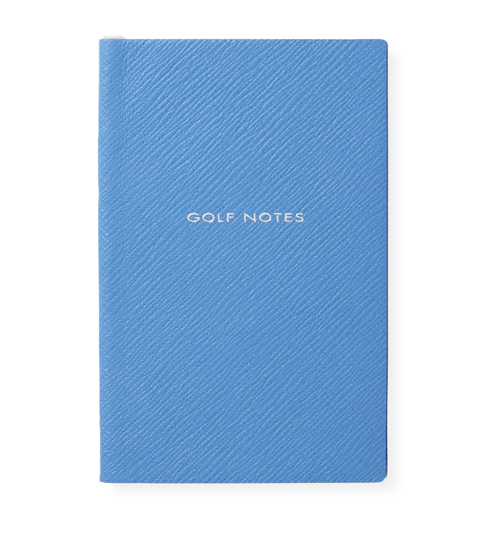 Leather Golf Notes Panama Notebook