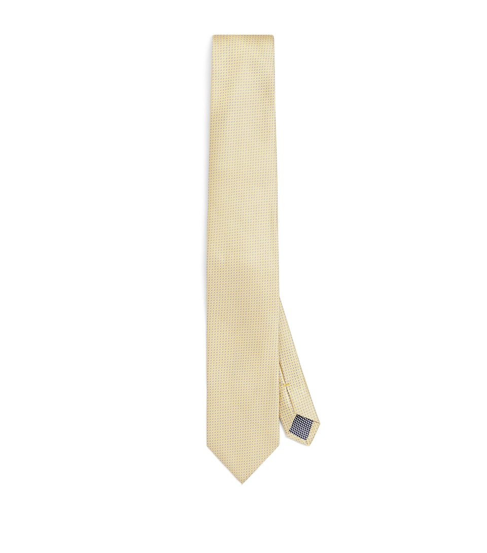 Silk Geometric Tie