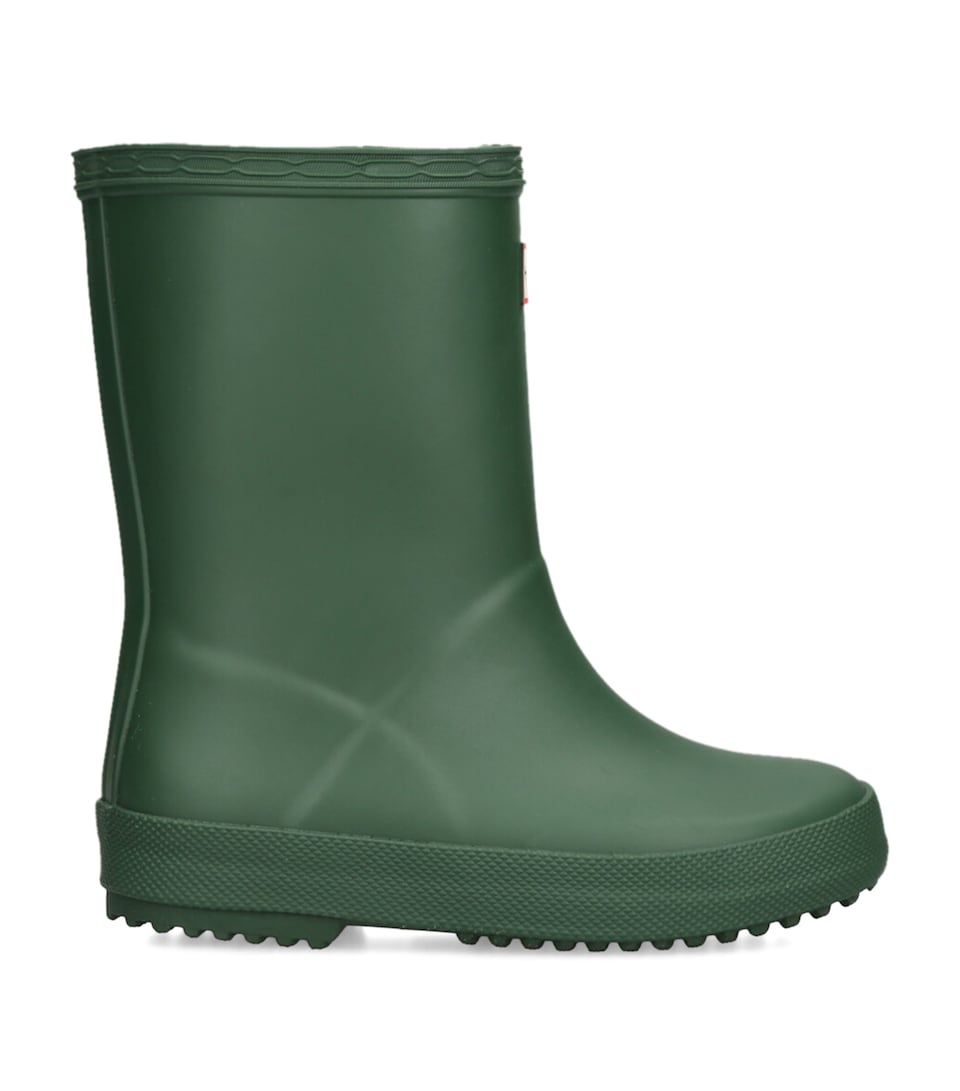 Hunter Kids First Classic Wellington Boots Dark Green