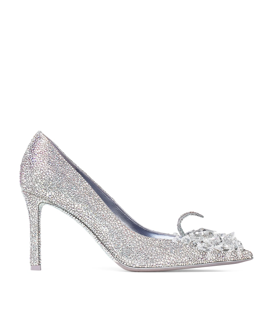 Crystal Slipper 85 Embellished Pumps