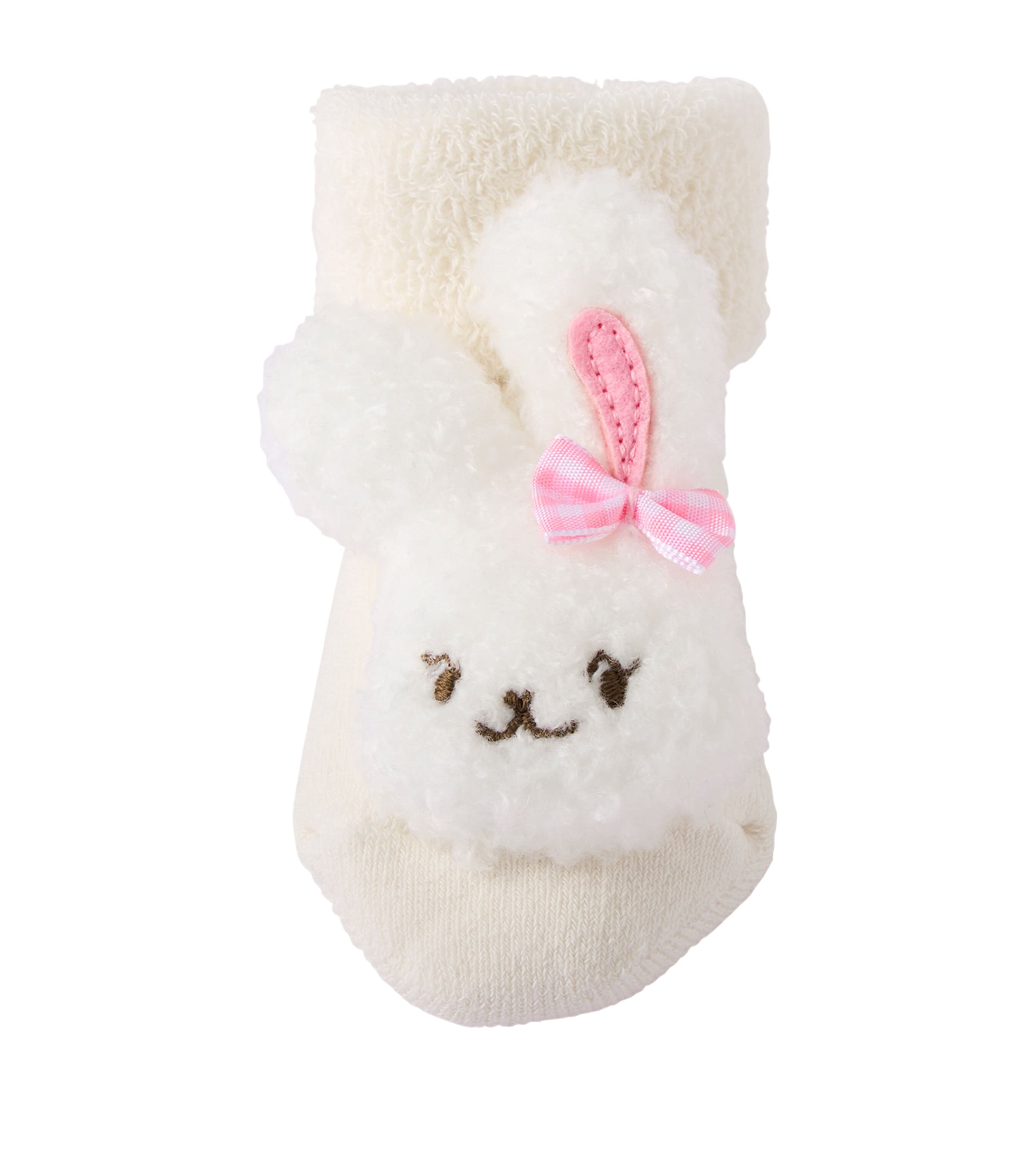 Miki House Cotton-Blend Bunny Socks