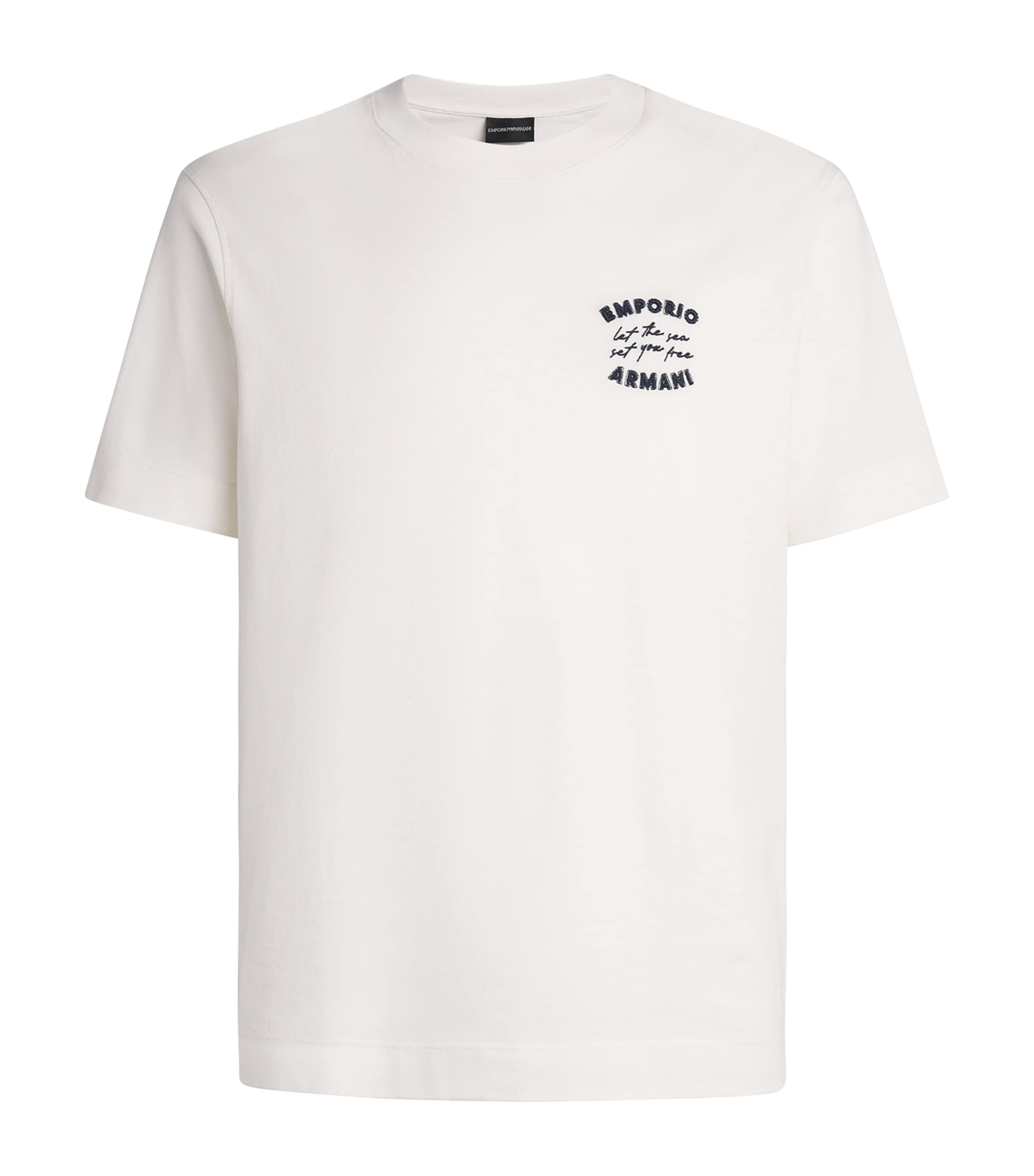 Tシャツ・カットソー EMPORIO ARMANI Men T Shirts 6D1T6S 1J7FZ 0138 White Emporio Armani Men's T-Shirt EA7 6KPT03 PJ3BZ1, Short Sleeve