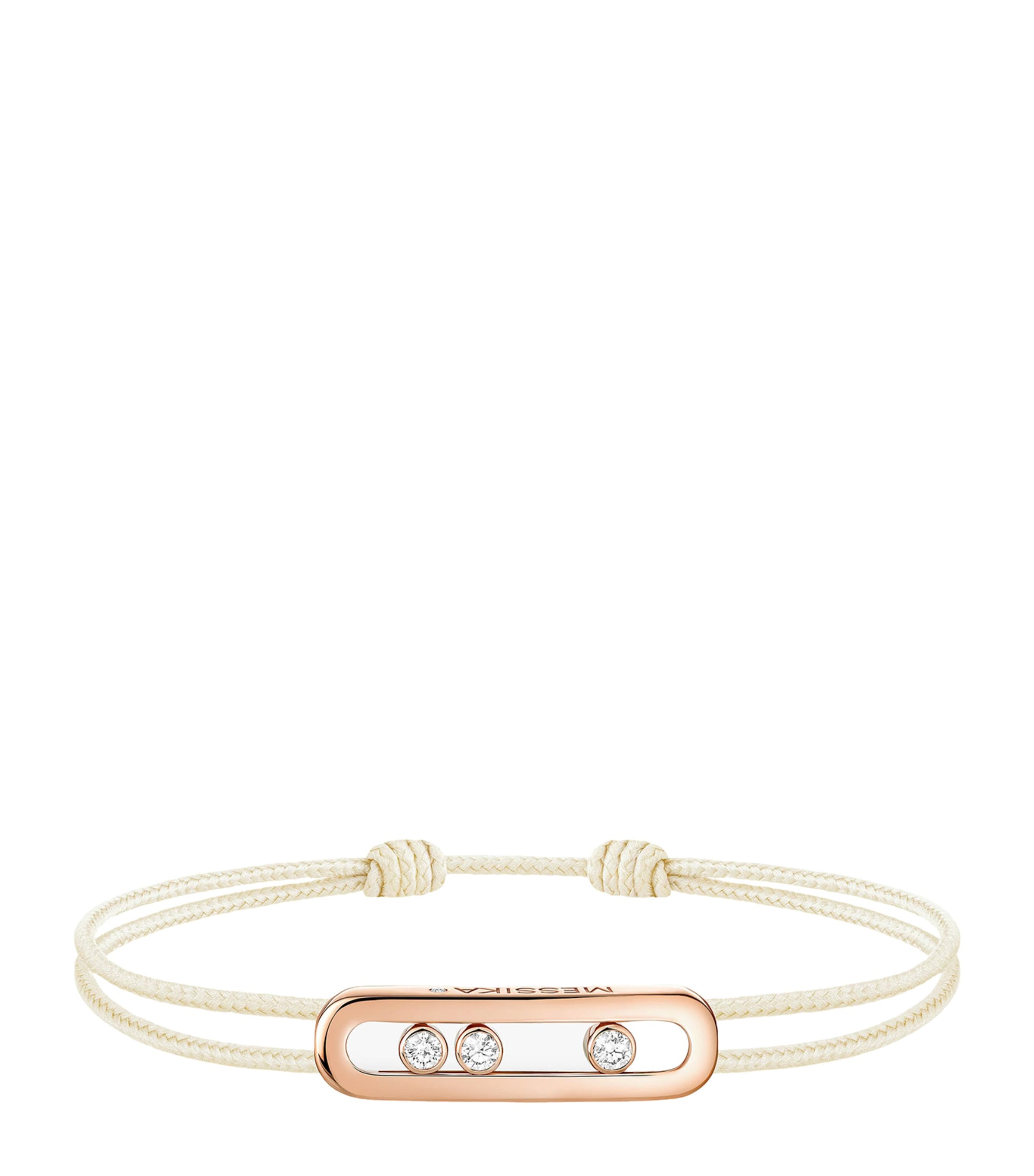 Messika Care(s) Pink Gold and Diamond Bracelet (0.26ct)