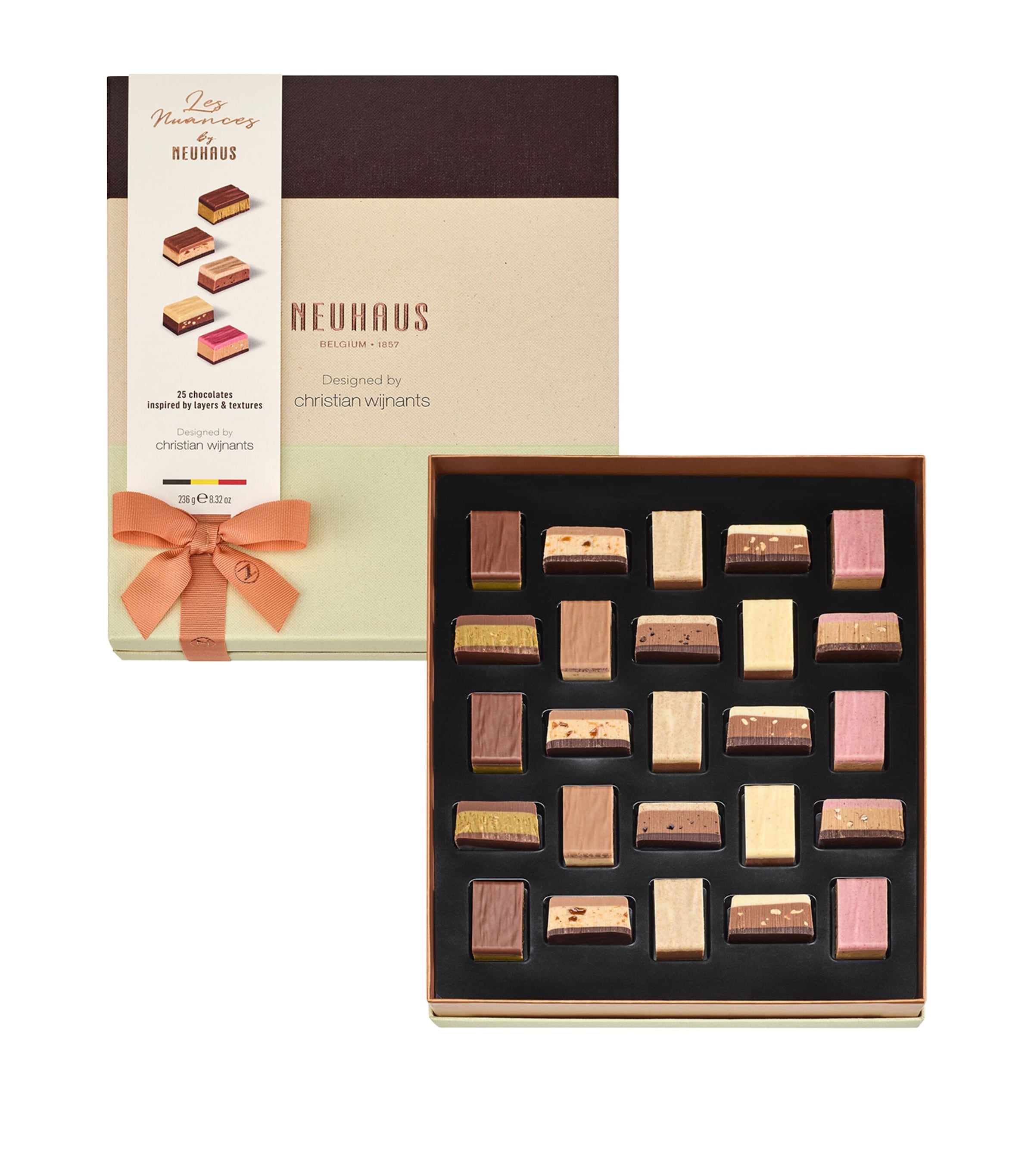 Neuhaus x Christian Wijnants Les Nuances 25-Piece Chocolate Selection Box (236g)