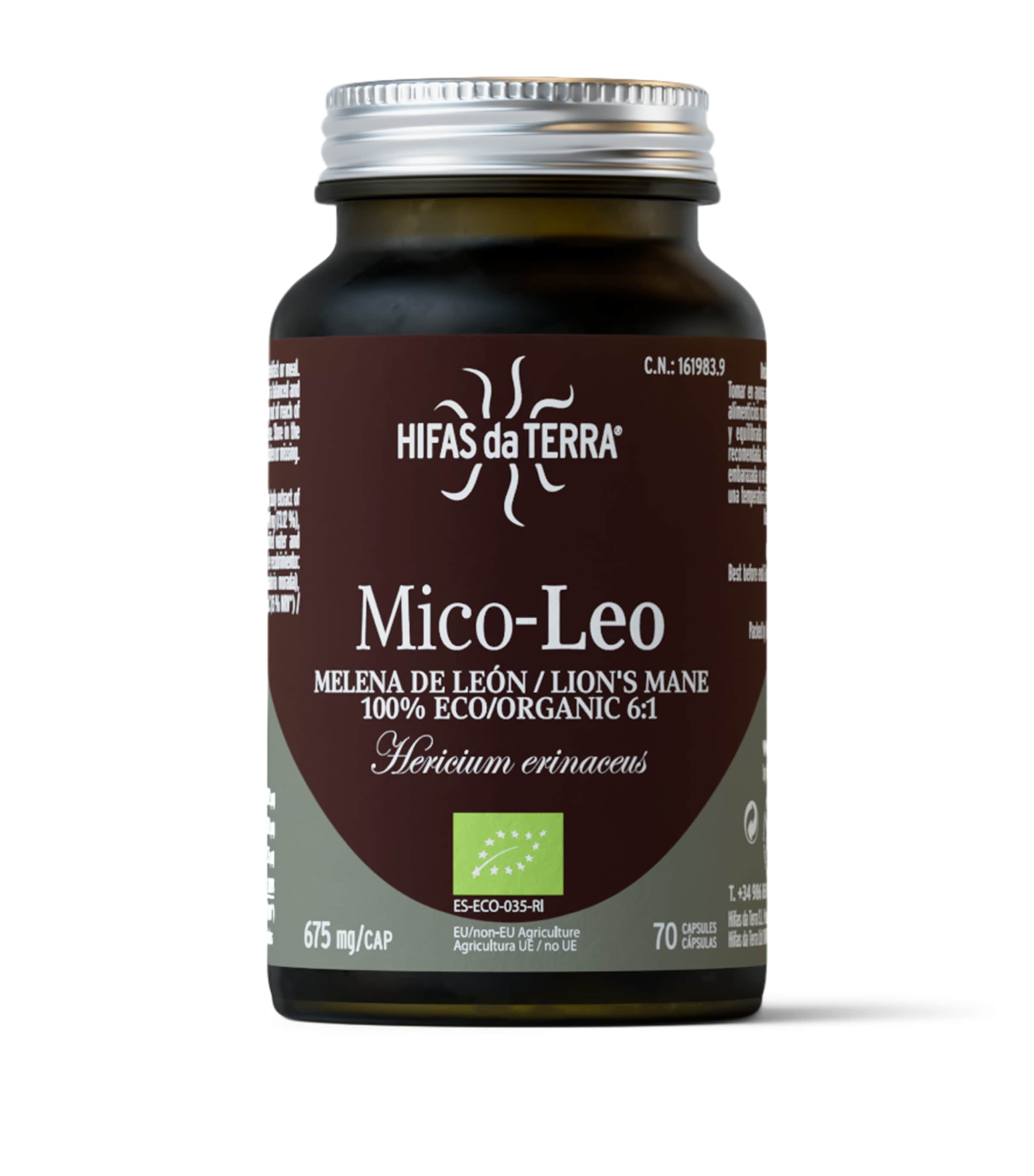 Hifas da Terra Mico-Leo (70 Capsules)