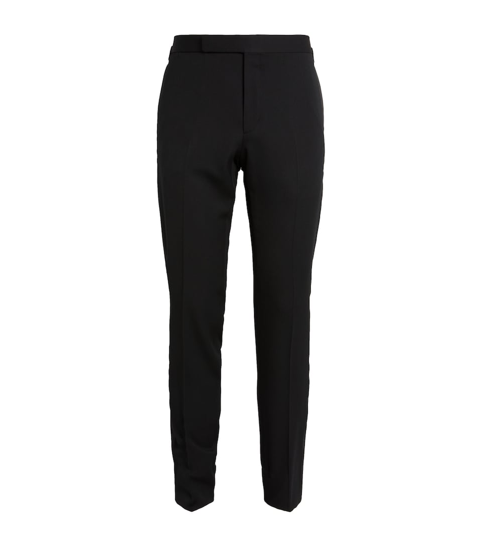 Wool Tuxedo Trousers