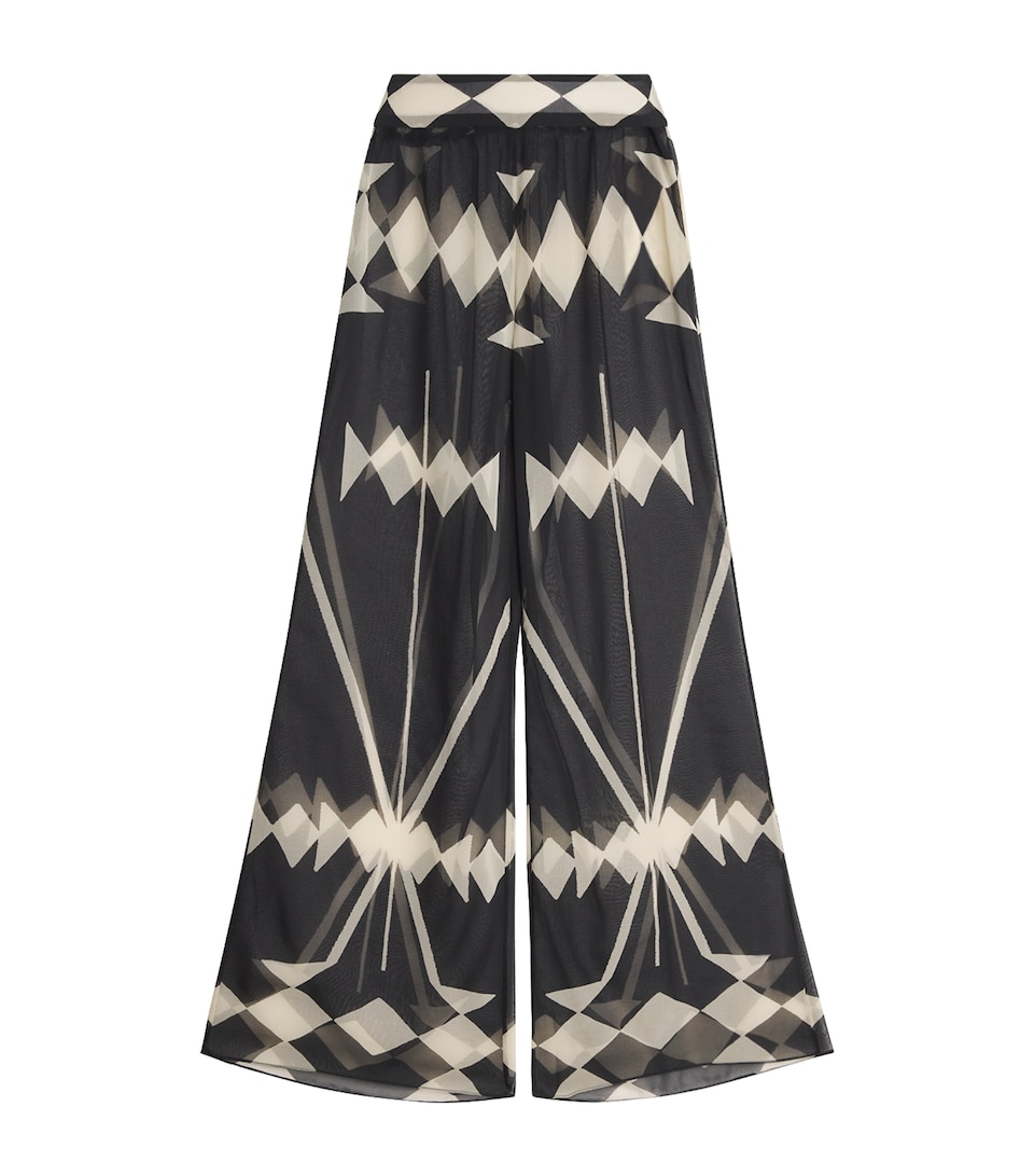Georgette Printed Rapsodia Trousers