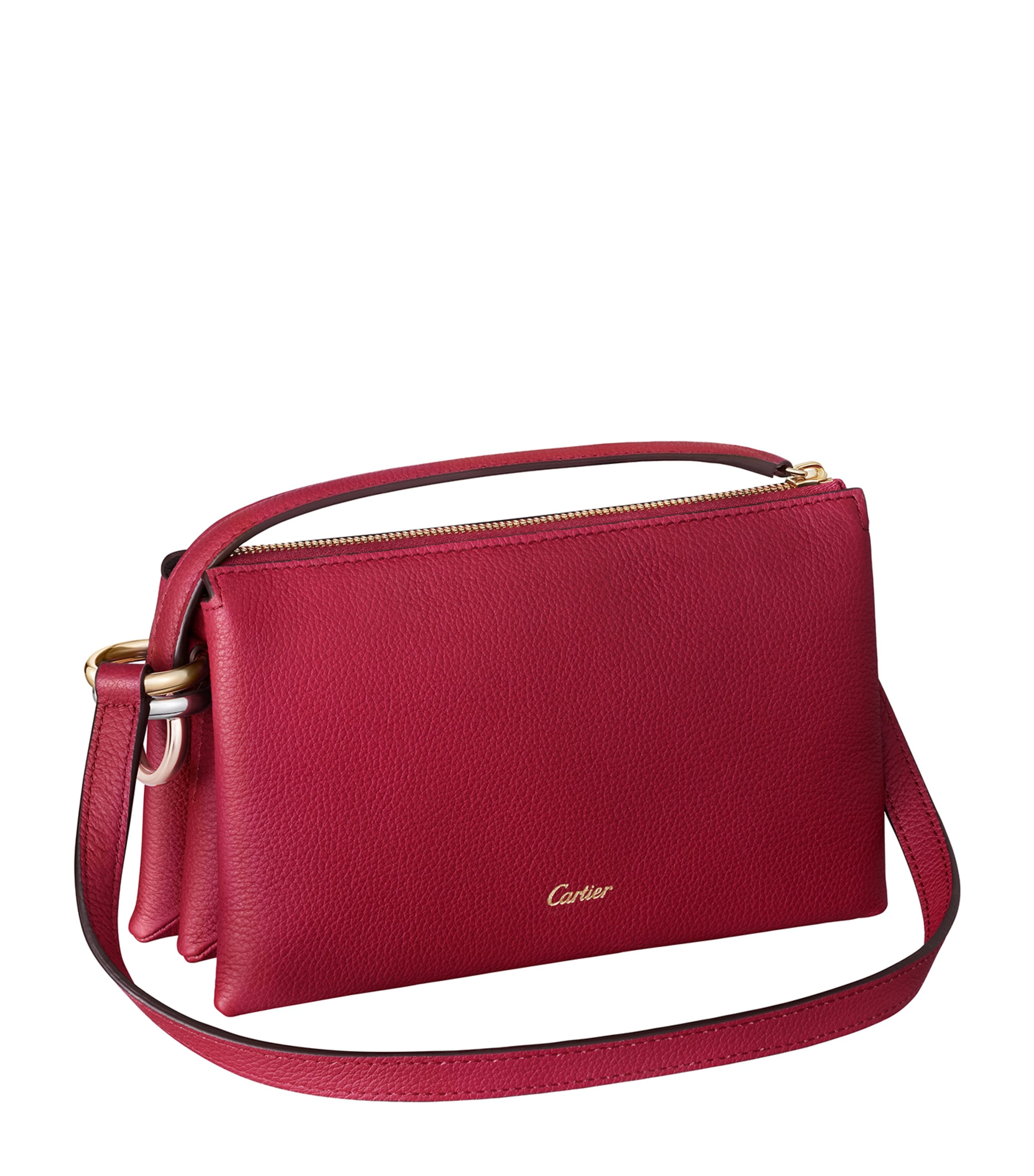 Calfskin Trinity Shoulder Bag