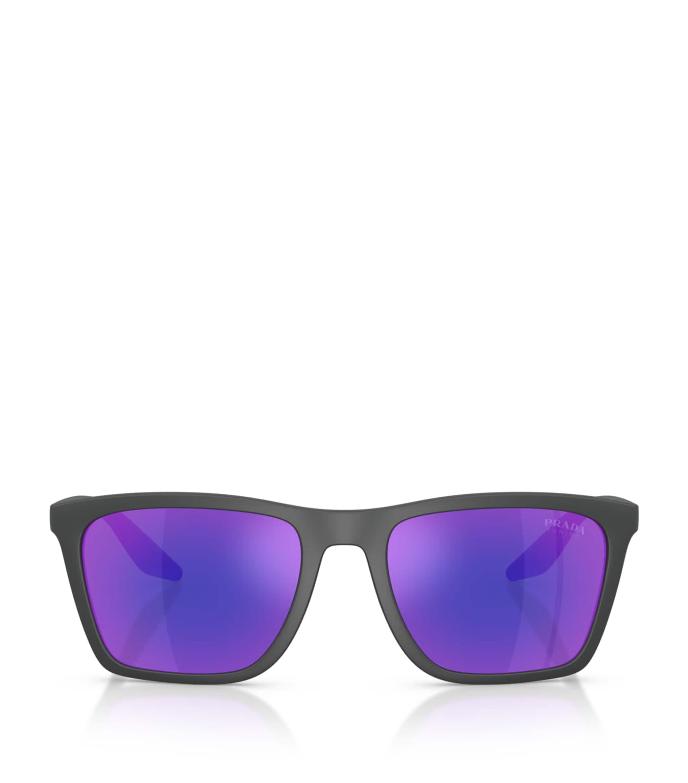 Prada Linea Rossa Pillow Sunglasses Grey