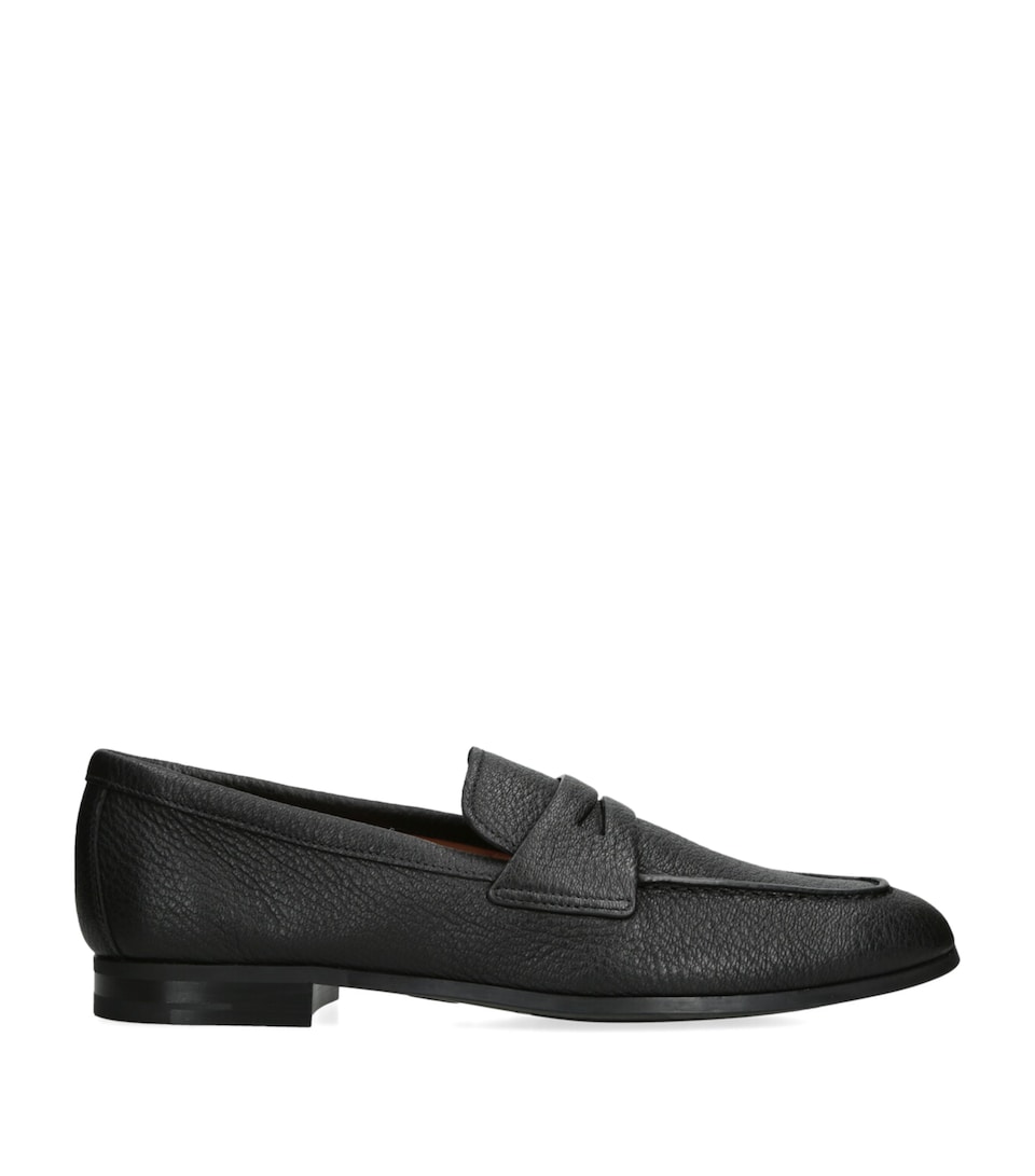 Leather Milton Penny Loafers