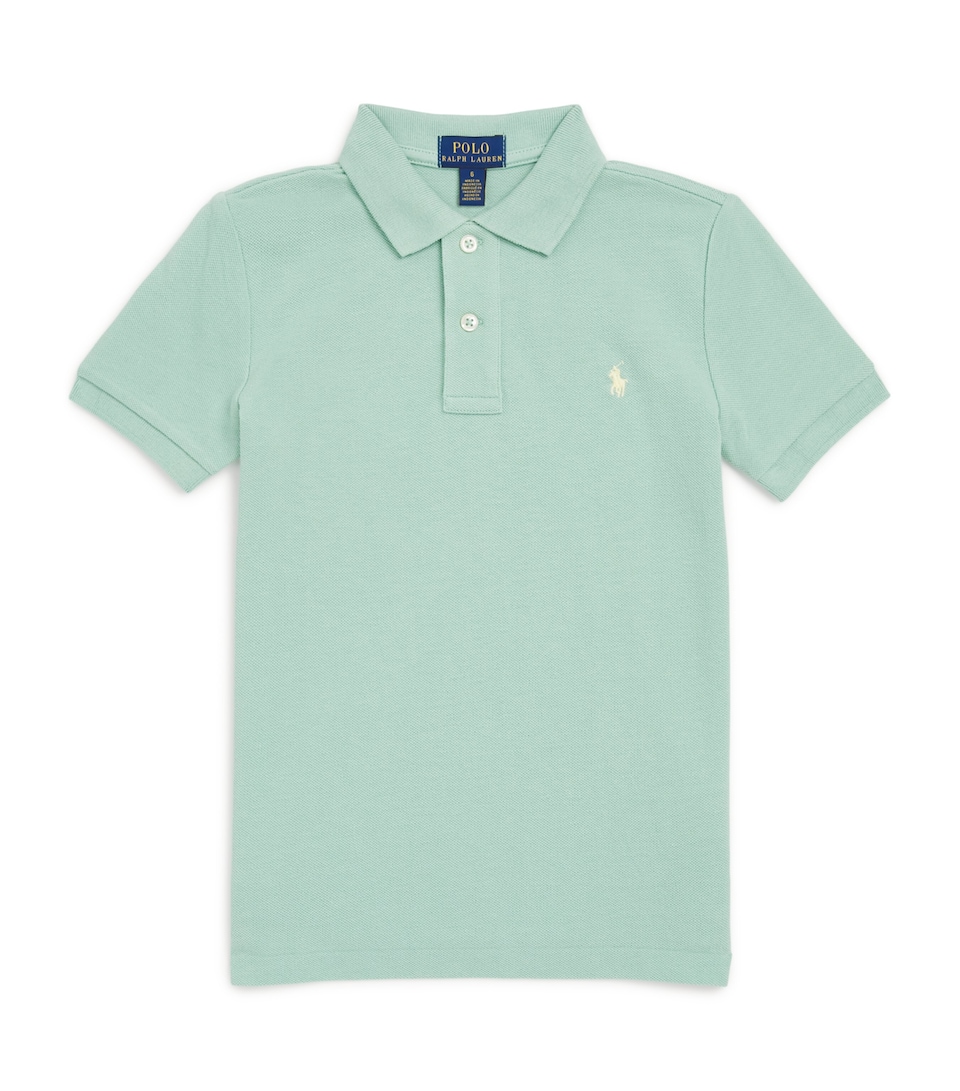 Ralph Lauren Kids Cotton Polo Shirt (6-14 Years) Celadon