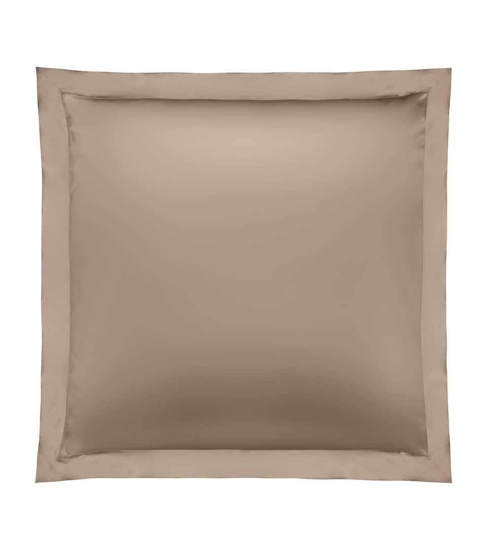 Silk Mocha Square Pillowcase (65cm x 65cm)