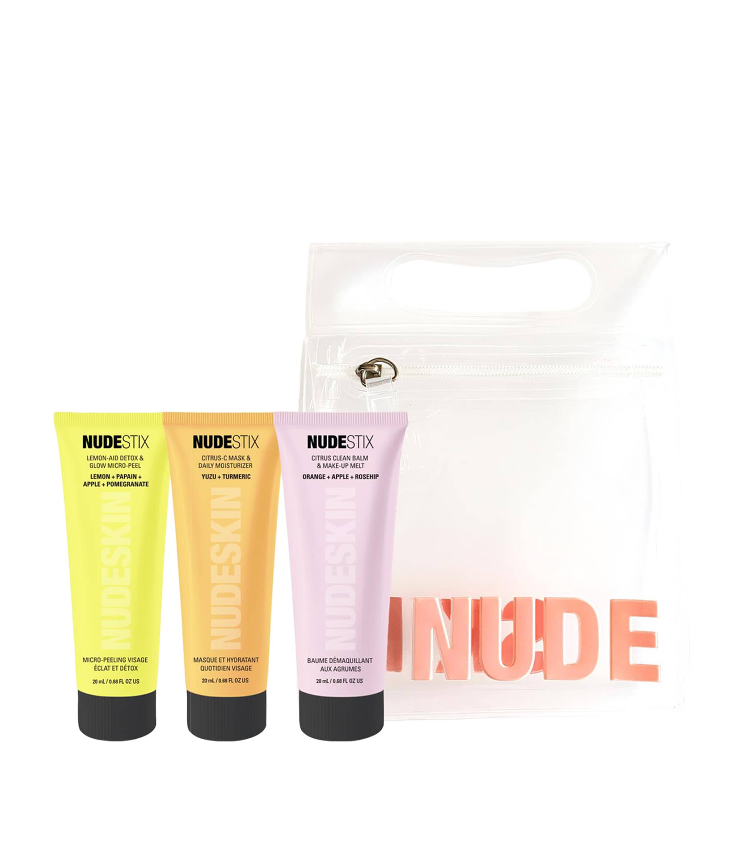 NUDESTIX 3-Step Citrus Skin Renewal Set for Make-Up