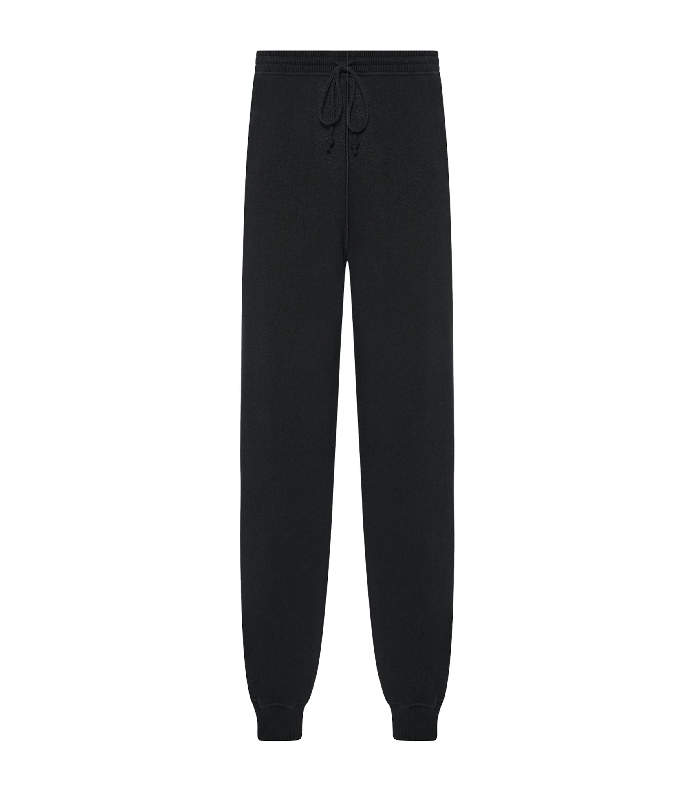 The Row Mens Nellin Organic Cotton Sweatpants Faded Black